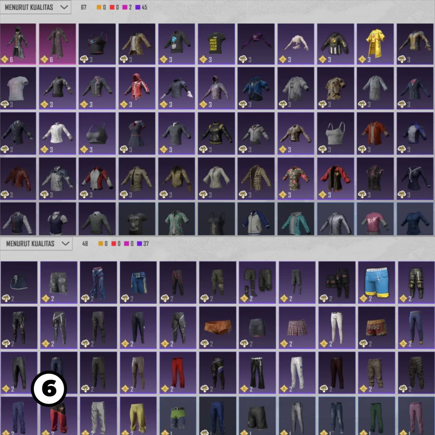 1 Gilt,full Set ( Nanas, Pilot,crew ),m4 Roaring Lv.6,good Emot Konten  - 6
