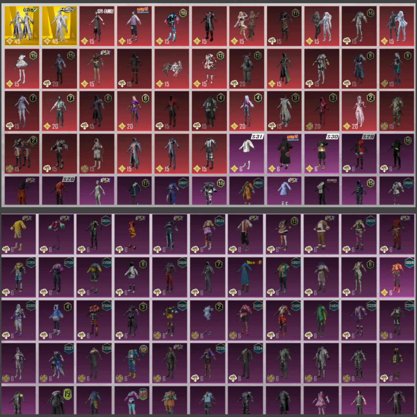 1 Honor, 1 Gilt, M4 Skyblade Lvl. 5 - 2