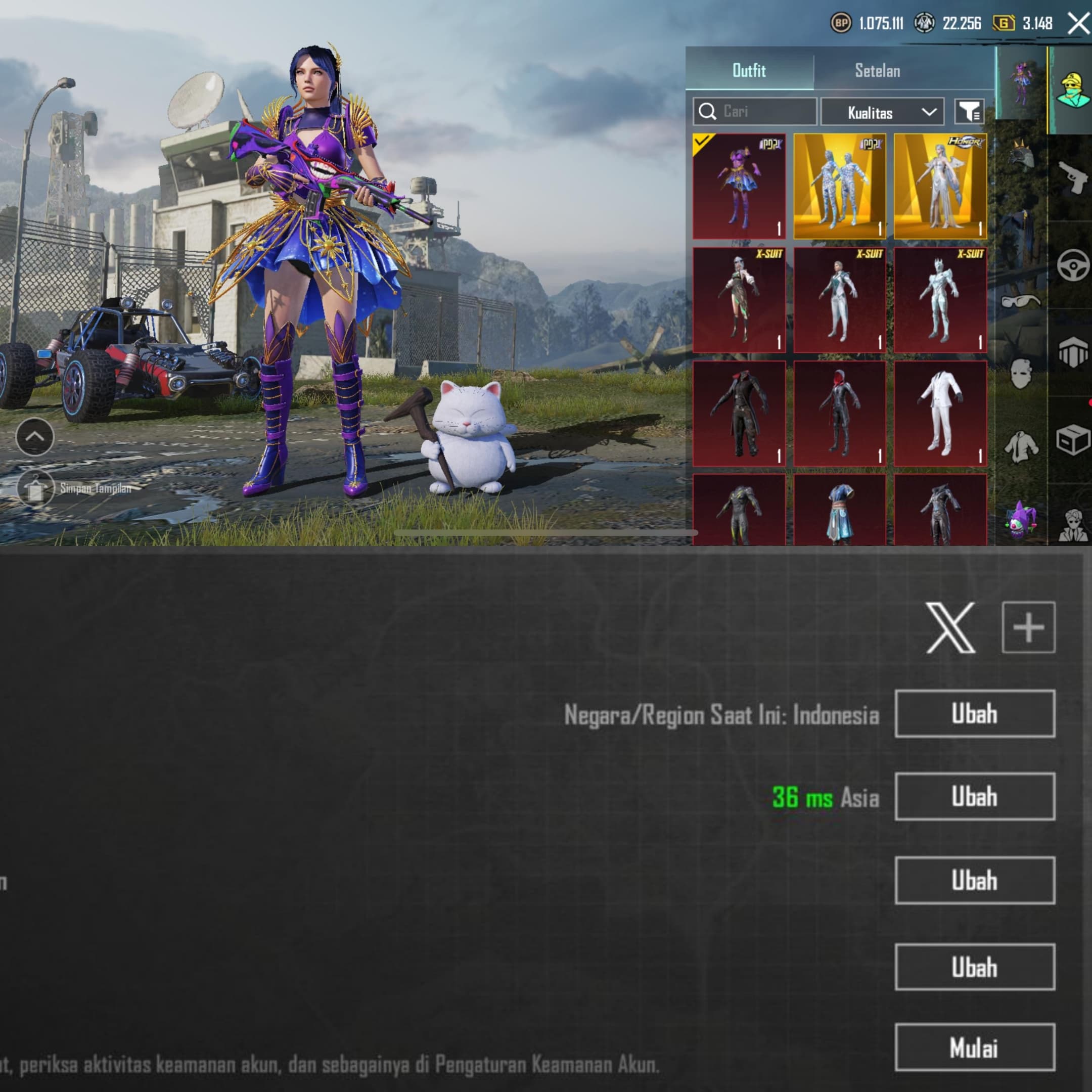 M4 Glacier & M4 Fool Max + 3 X-suit + 3 Sport Car + 1 Honor - 6