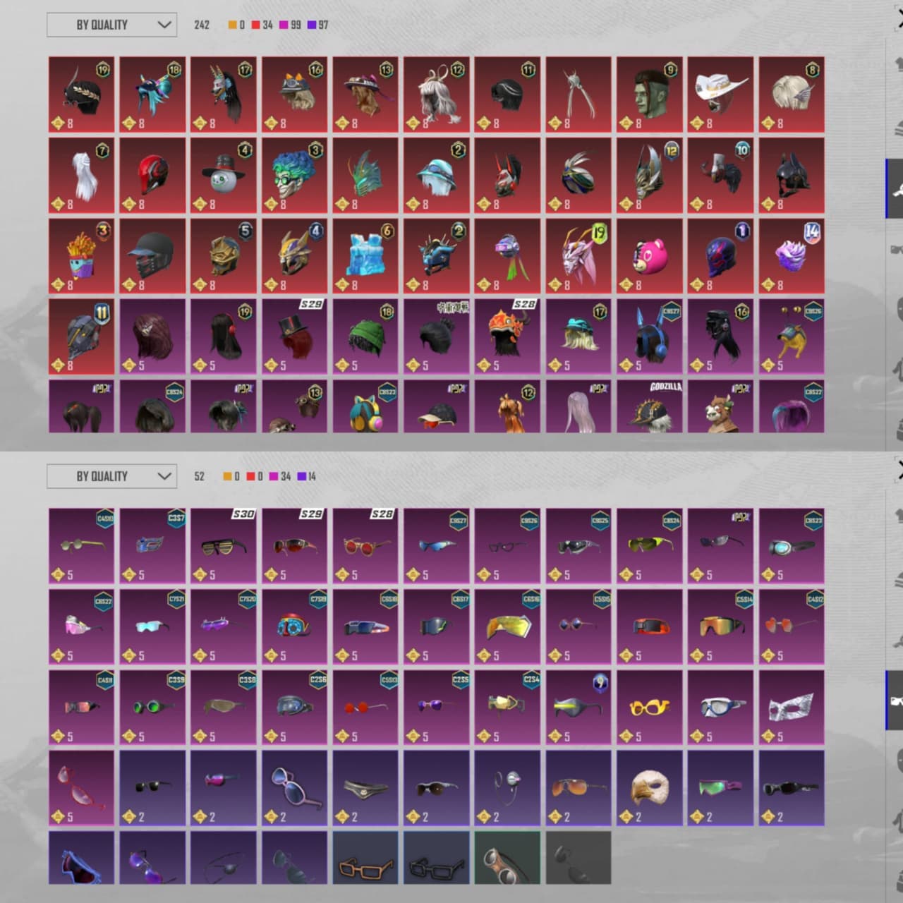 Akun Old S2 & 27 Weapon Lab + 3 Xsuit + 1 Honor + Sportcar - 3