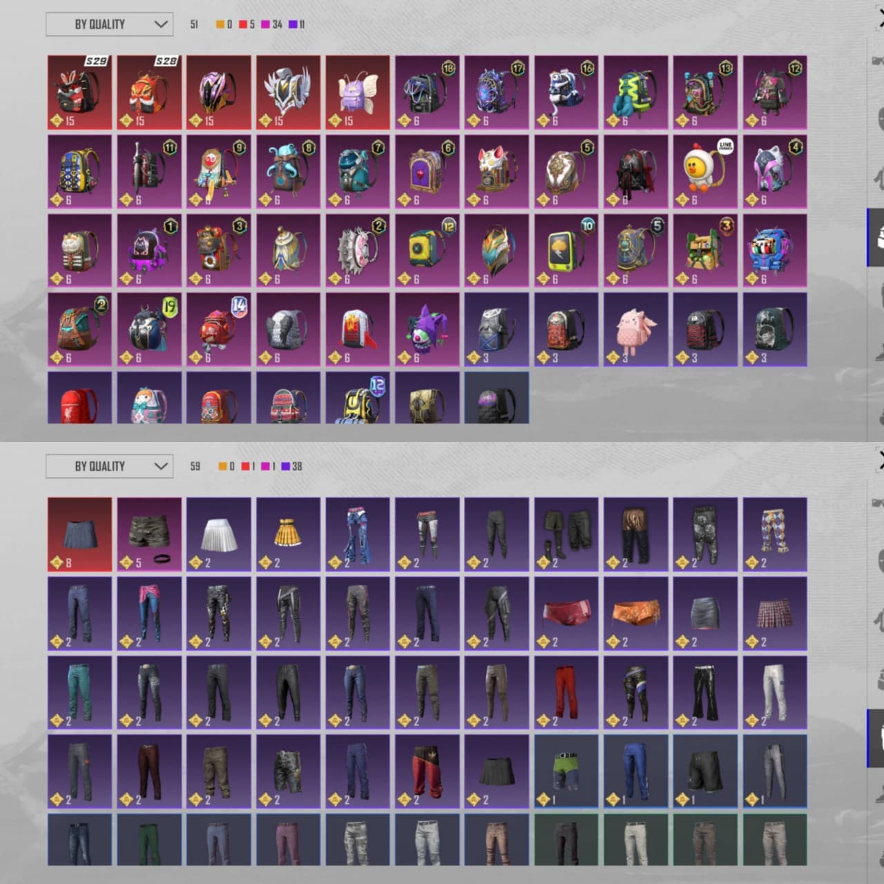 Akun Old S2 & 27 Weapon Lab + 3 Xsuit + 1 Honor + Sportcar - 4