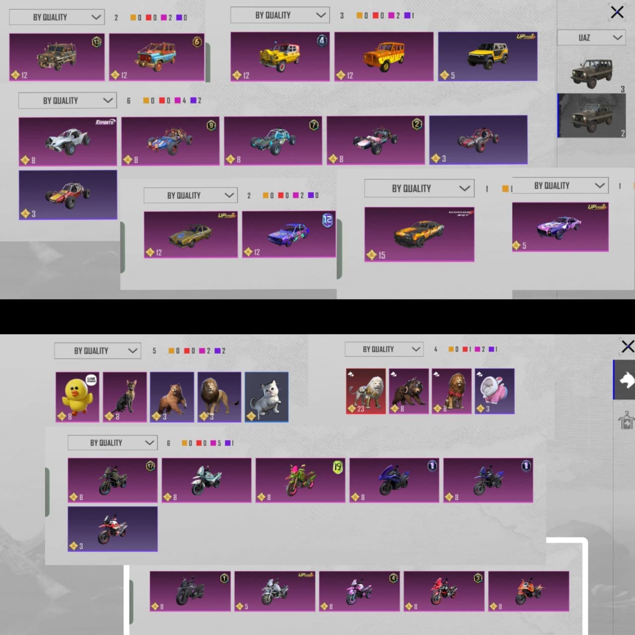 Akun Old S2 & 27 Weapon Lab + 3 Xsuit + 1 Honor + Sportcar - 5