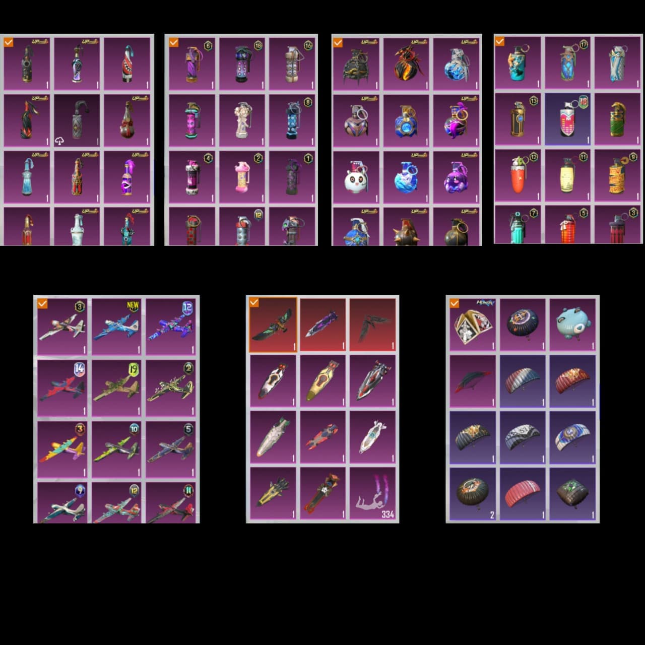 Akun Old S2 & 27 Weapon Lab + 3 Xsuit + 1 Honor + Sportcar - 6