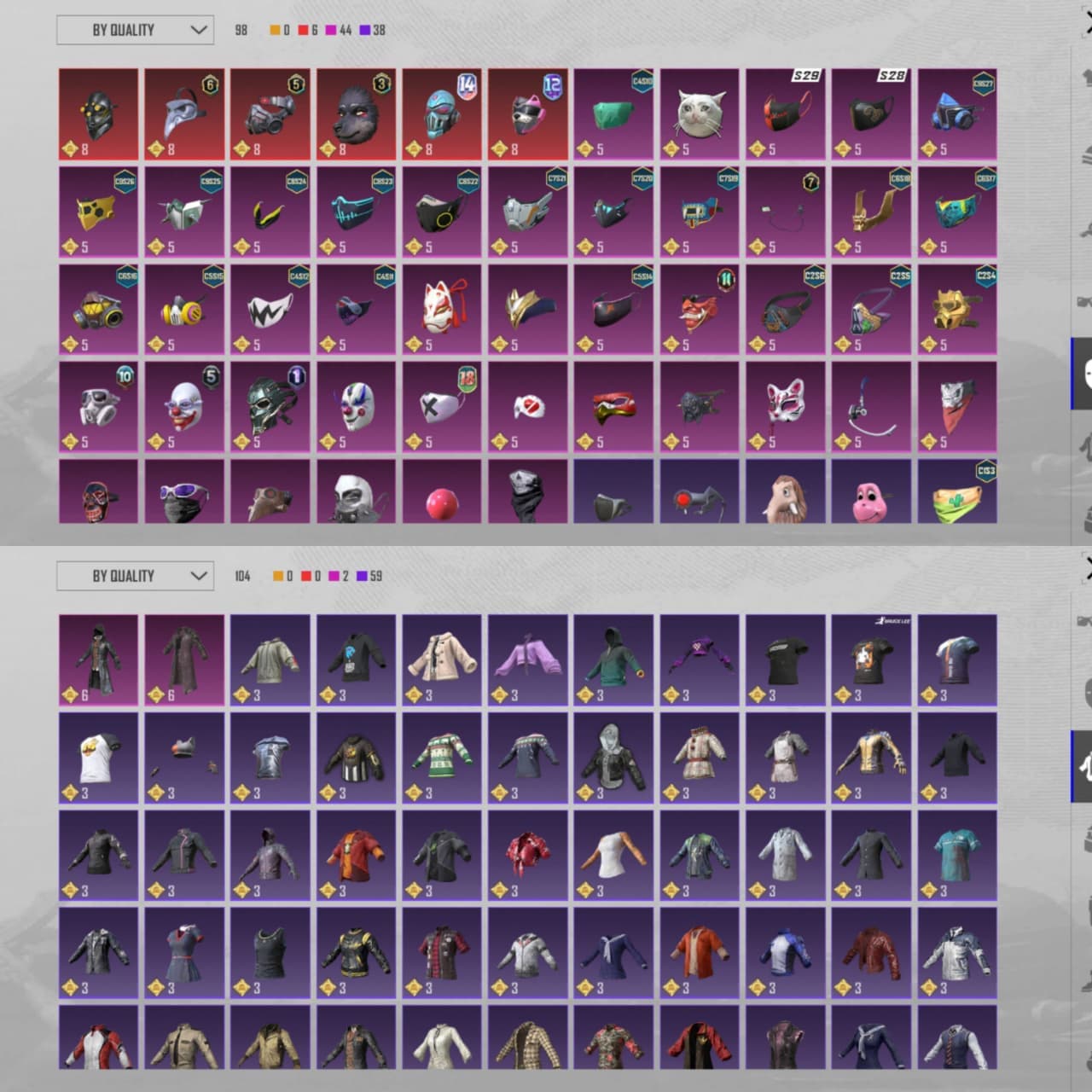 Akun Old S2 & 27 Weapon Lab + 3 Xsuit + 1 Honor + Sportcar - 7