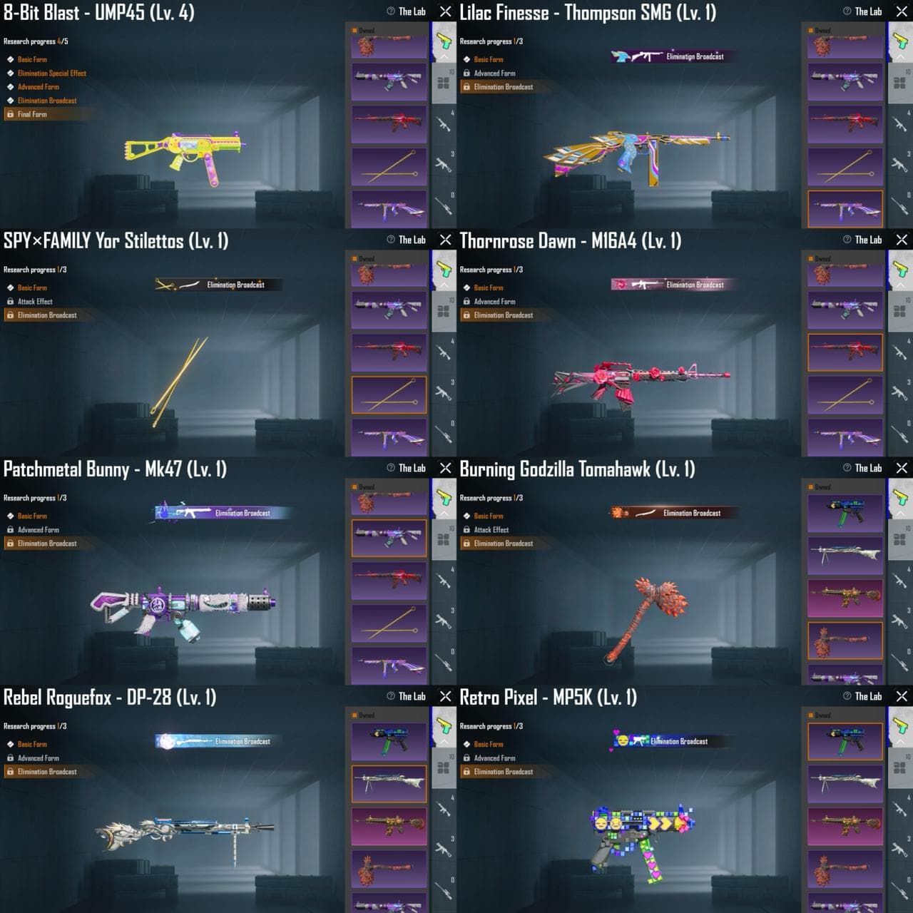 M4 Crimson Lvl 5 + M4 Gc Lvl 5 + Set Old - 2