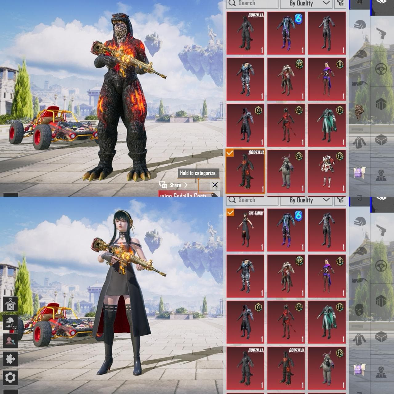 M4 Crimson Lvl 5 + M4 Gc Lvl 5 + Set Old - 3