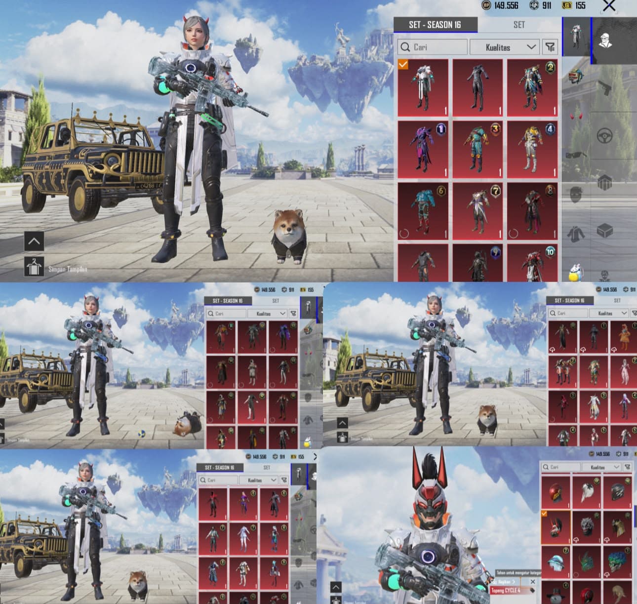 M4 Gc Level 5 + 20 Lab + Tanduk Ryzen - 2