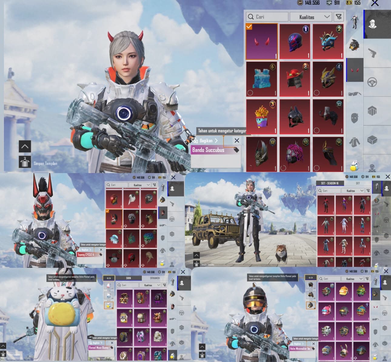 M4 Gc Level 5 + 20 Lab + Tanduk Ryzen - 3