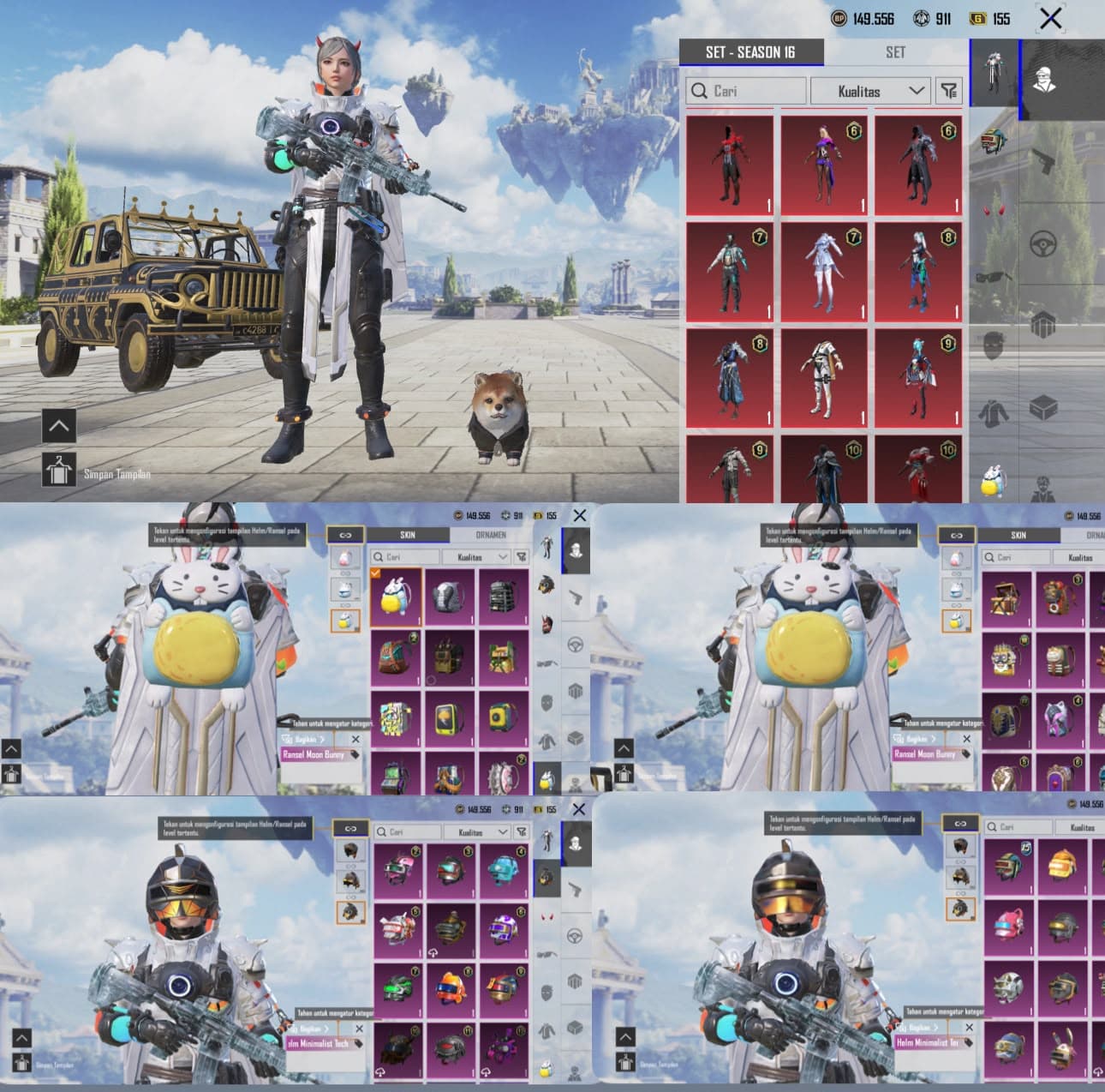 M4 Gc Level 5 + 20 Lab + Tanduk Ryzen - 4