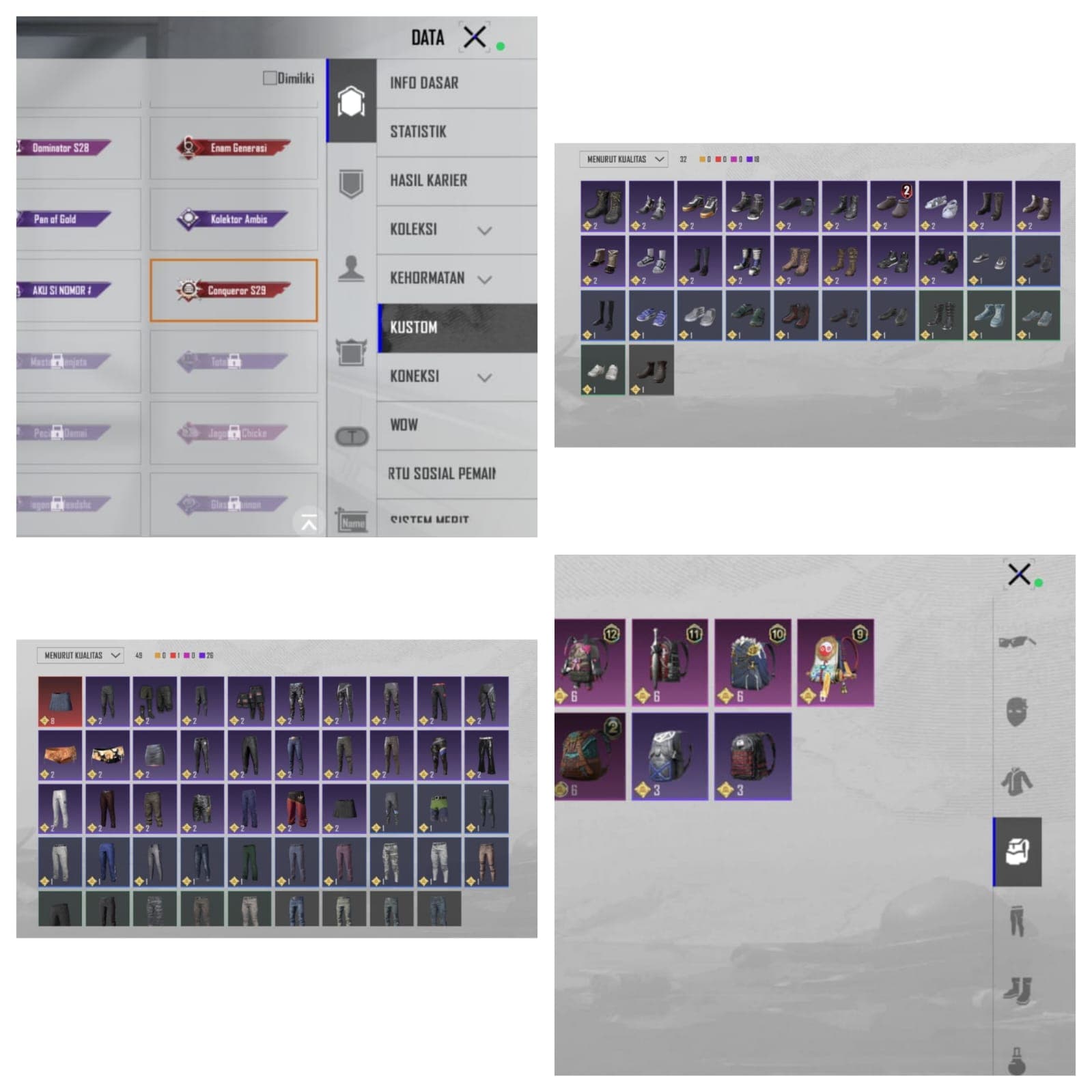 M4 Glacier Lv 6 & Penutup Mata Merah - 3