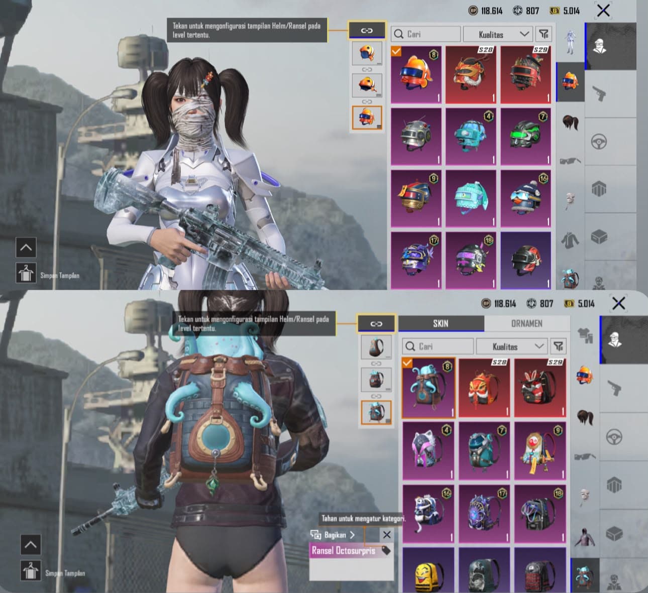 M4 Gc Level 4 Set Tas Helm Ready Semua - 2