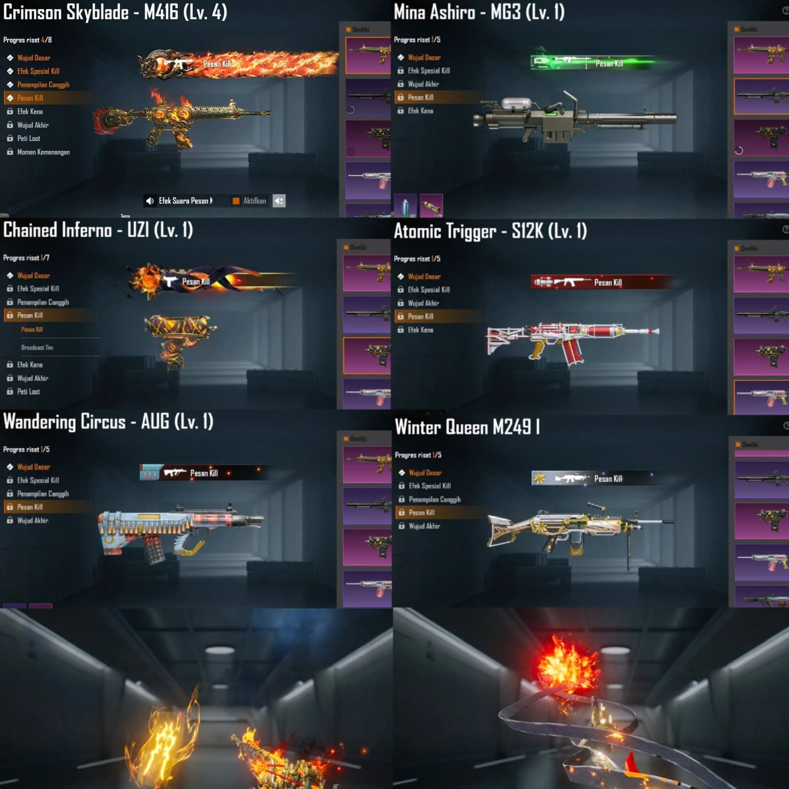 M416 Crimson Kill Mess & Set Gilt & Set Dimwalker - 1