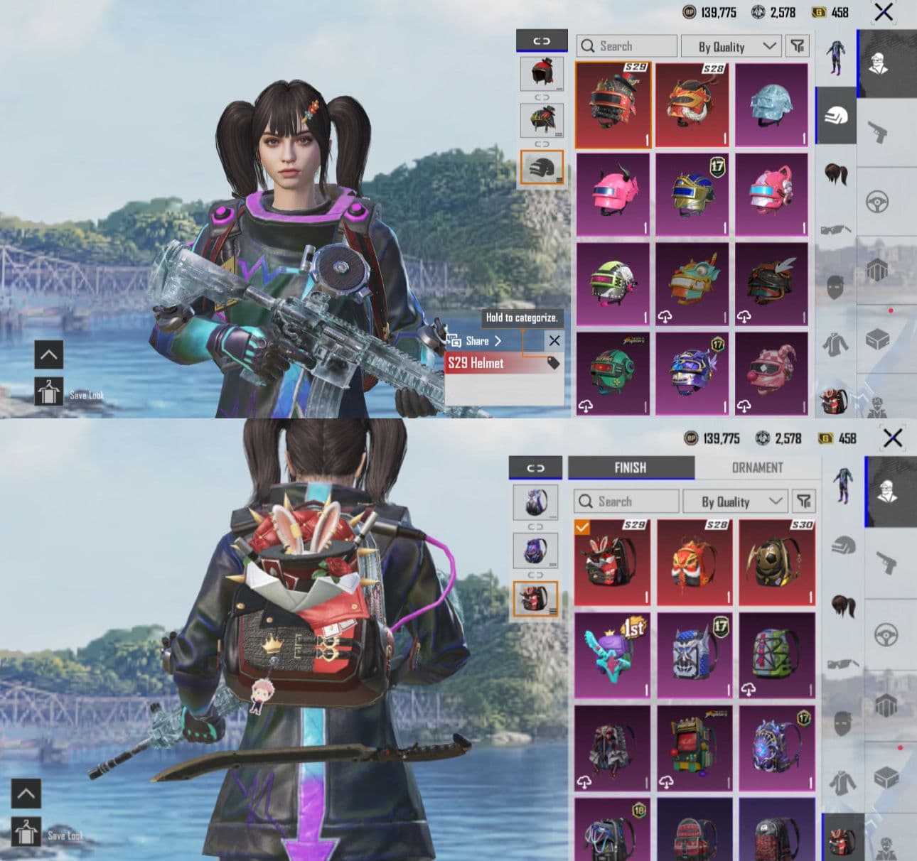 Gc Level 5 Open Kepang, Tas Helm Ready - 2