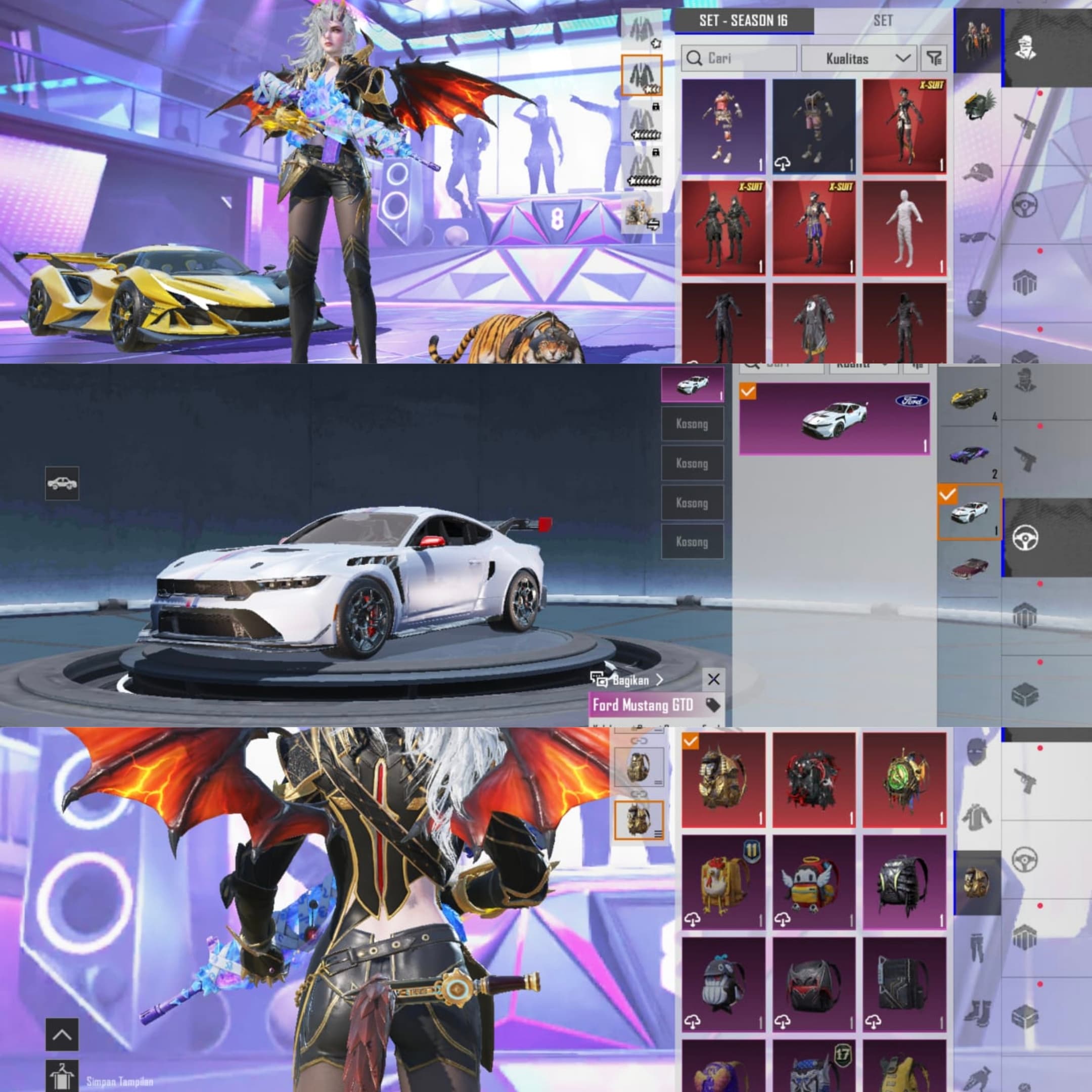 4 Xsuit, Mummy Putih, 35 Lab, Apollo & Ford Mustang - 3