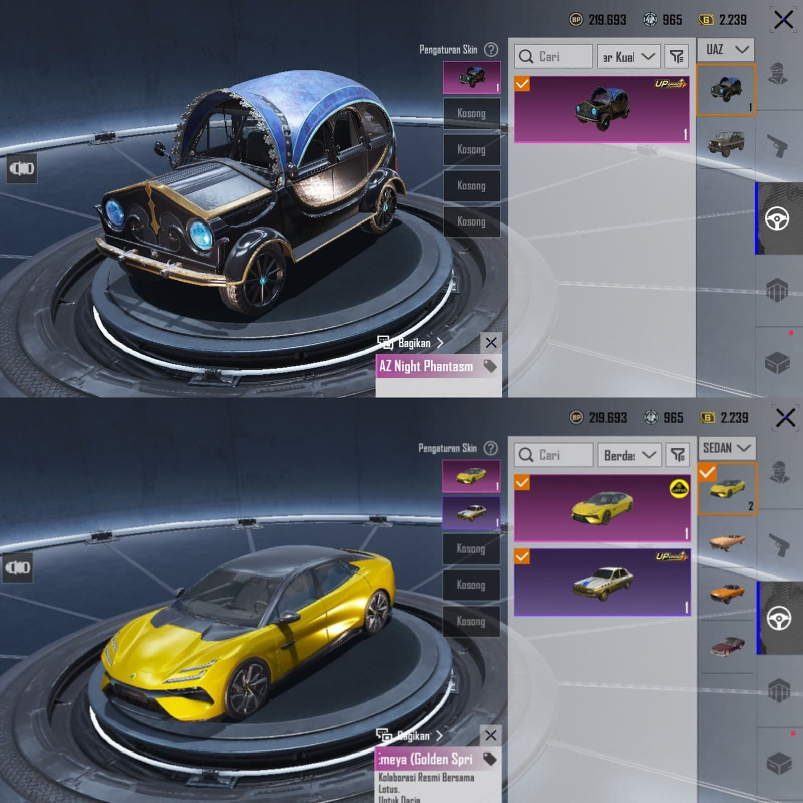 Sport Car & M4 Glacier Lv 5 Hit Effect - 2