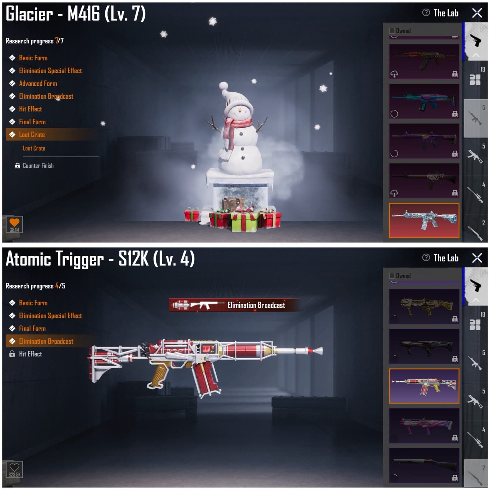 M4 Gc Lv 7 Max, Conqu New, Scar-l Kill Mess - 1