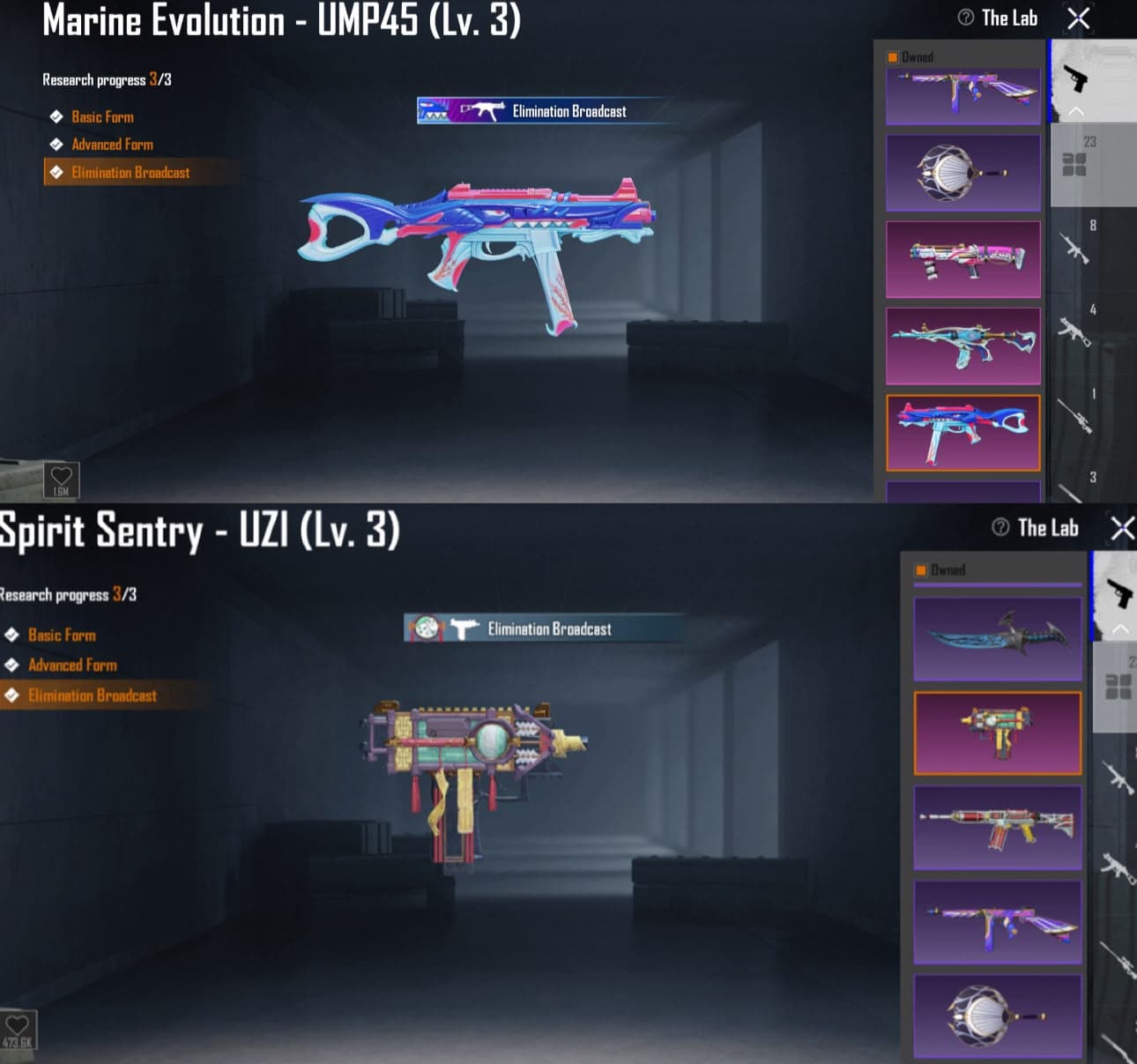 Mumi Biru, Double M4 The Fool Max, M4 Tidal, 25 Lab - 2
