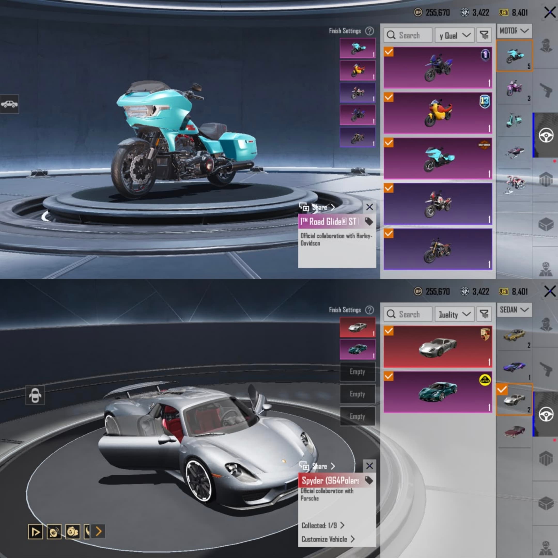2 Gilt, 27 Lab & Glacier Max, Porsche & Lotus, Harley - 2