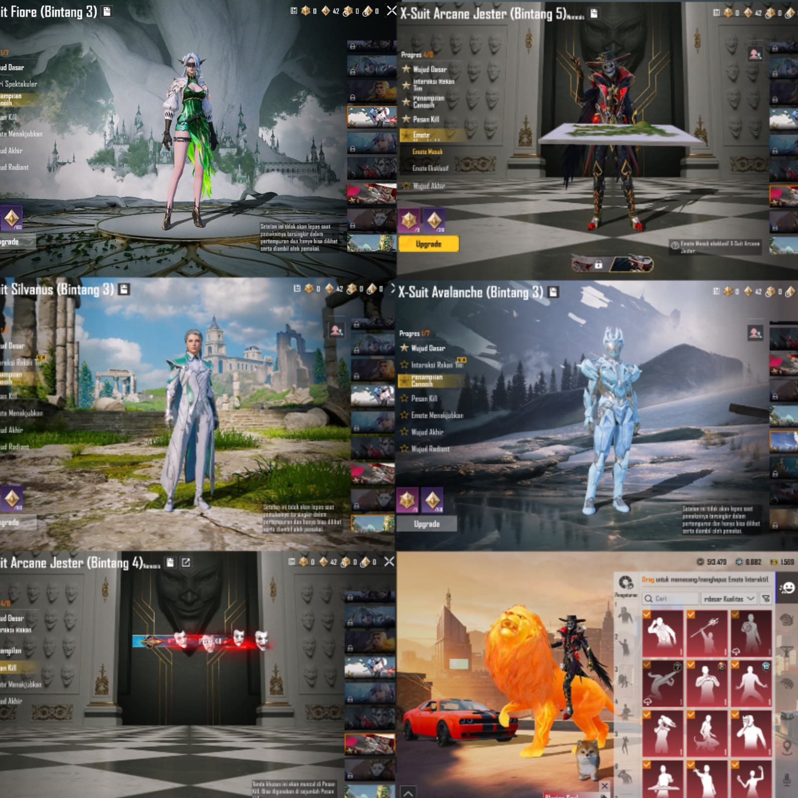 X-suit Jester Lvl. 4 & M4 Tidal Lvl. 7 & Sportcar - 3