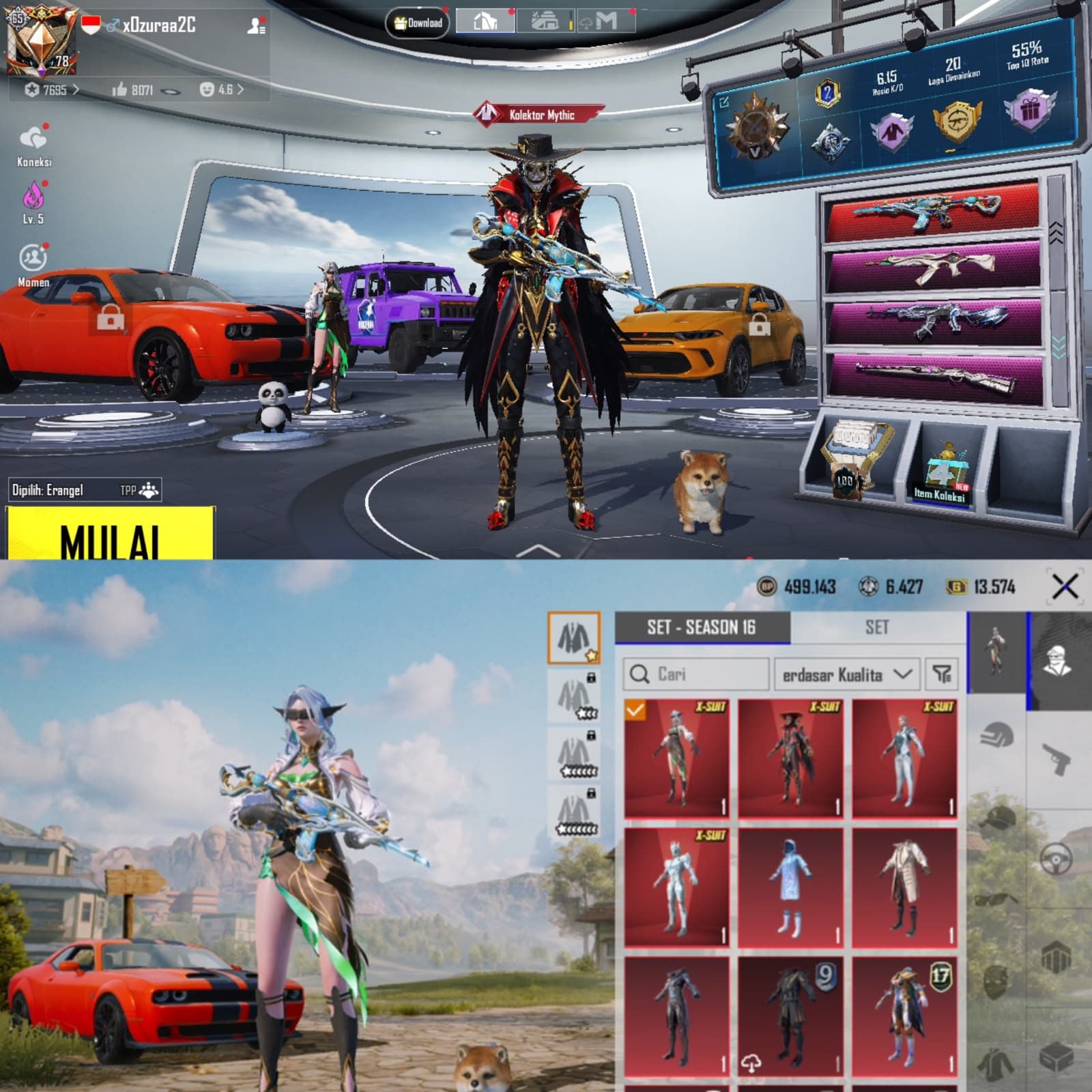 X-suit Jester Lvl. 4 & M4 Tidal Lvl. 7 & Sportcar - 5