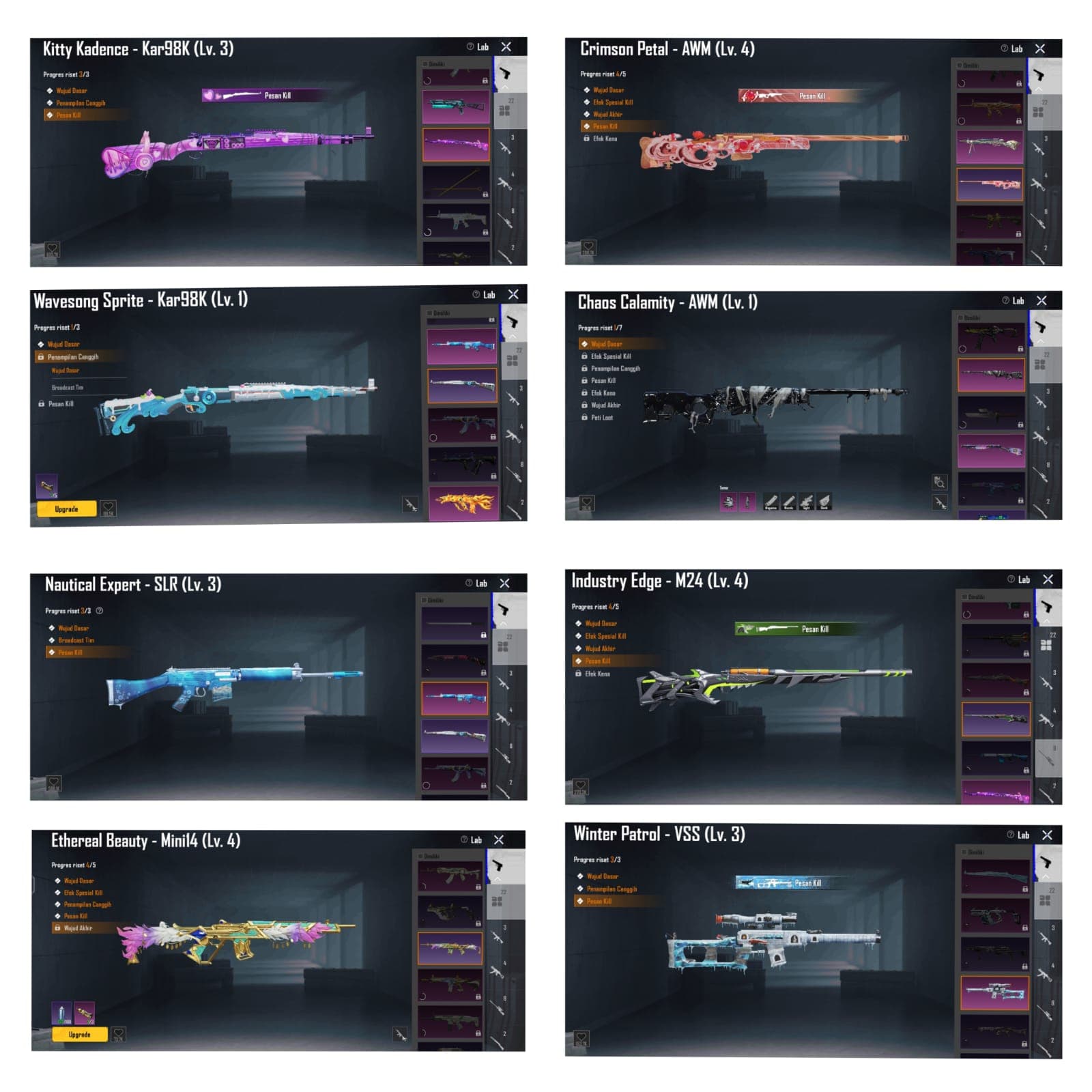 M4 Sealed Nether Lvl. 4 + Gilt & Aug Naruto Lvl. 5 - 4