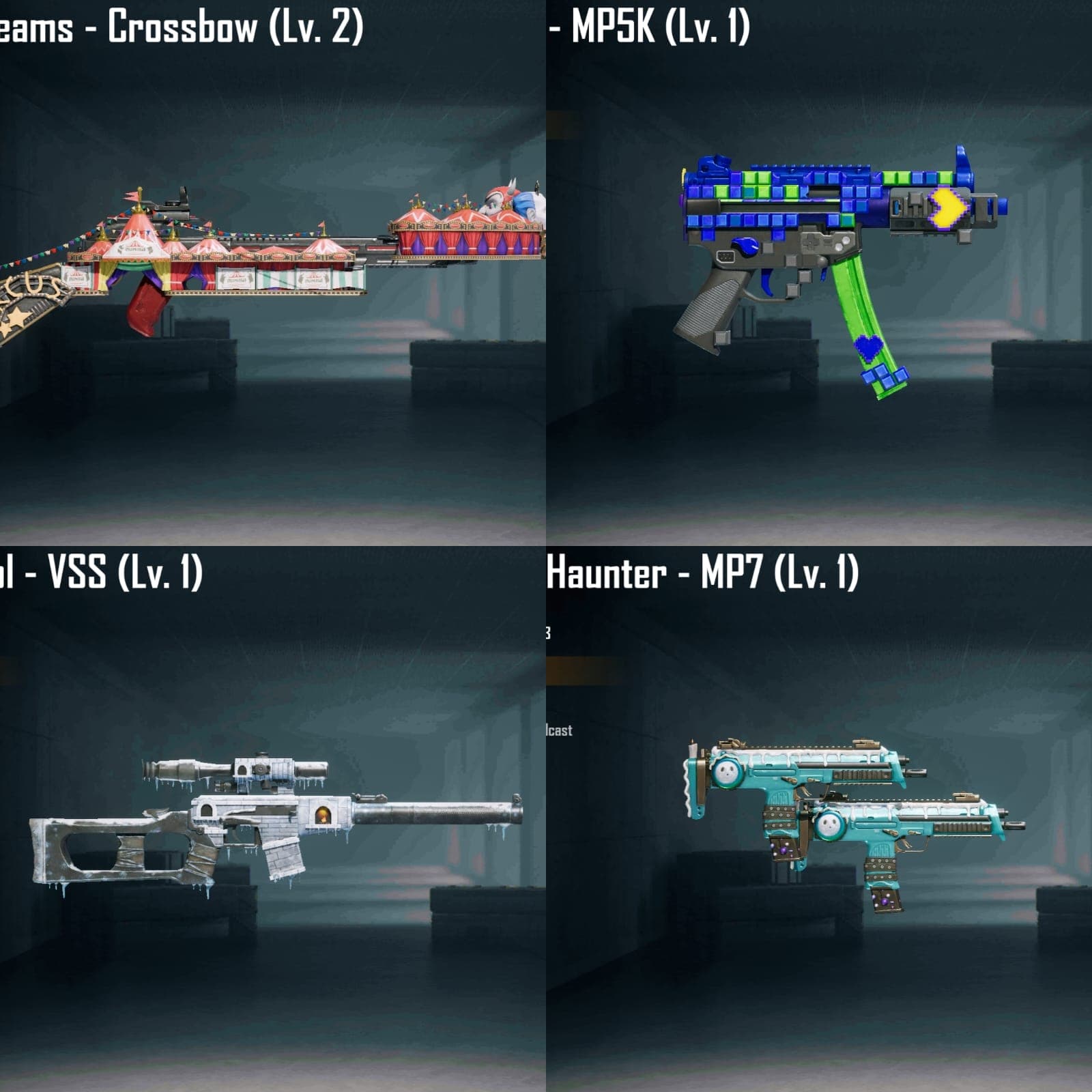 9 Weapon Lab & M4 Glacier Lvl. 3 + Helm Glacier - 3