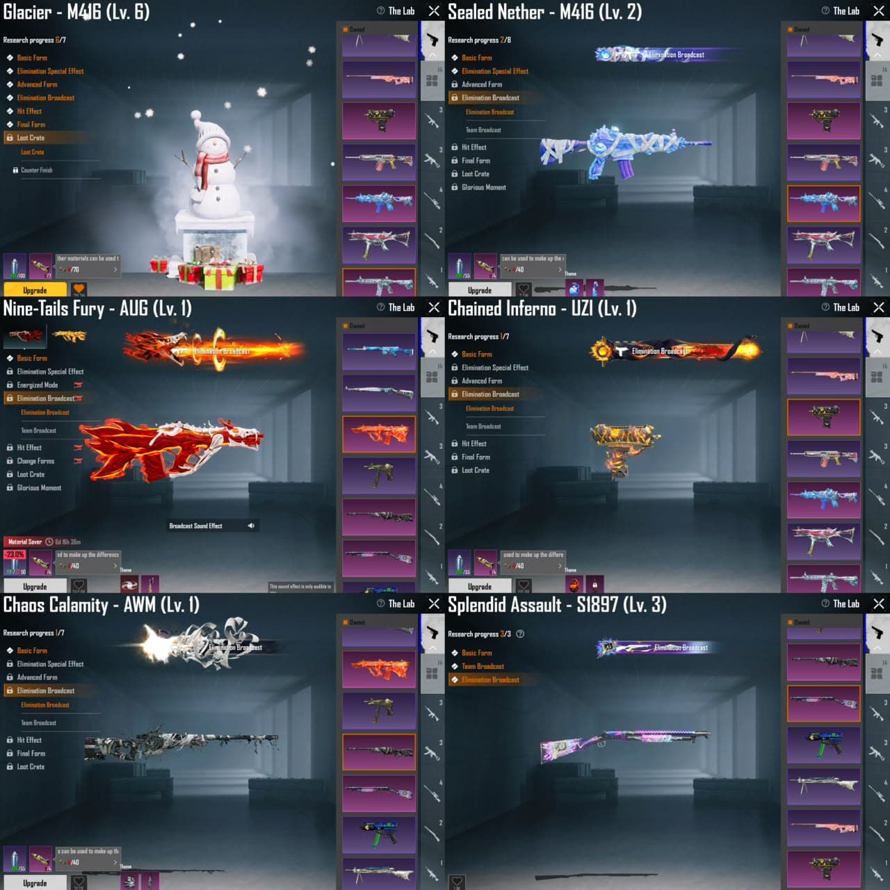 Double M4 Lvl. 6 & 2 + Aug Naruto, Set Jjk, Rp Max - 4