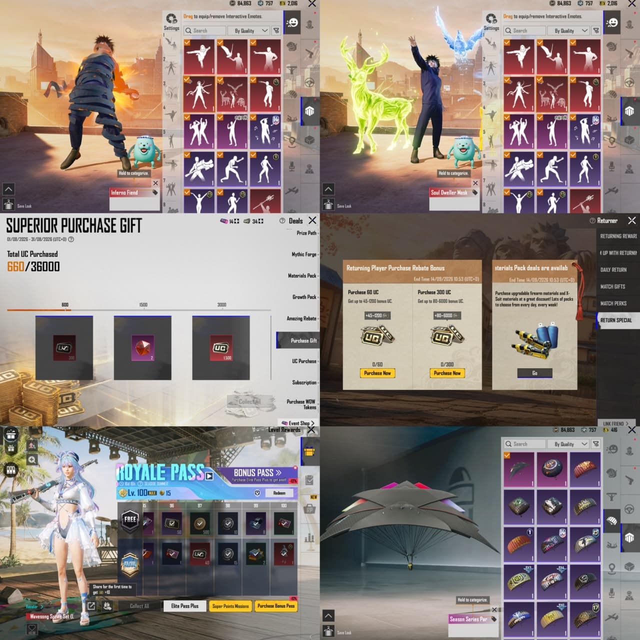 Double M4 Lvl. 6 & 2 + Aug Naruto, Set Jjk, Rp Max - 8