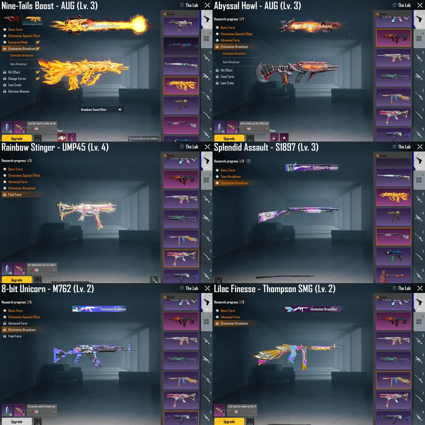 2 Aug Up Lvl 3 + Set Collab + Uc 1067 + Open Rp - 4
