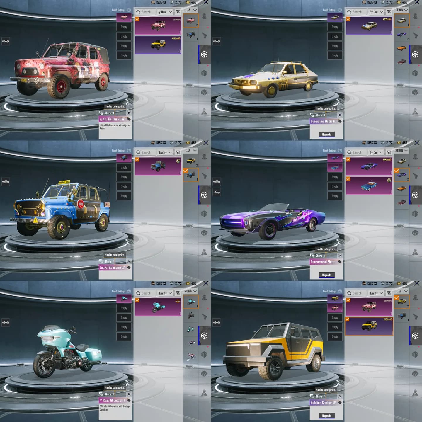 2 Aug Up Lvl 3 + Set Collab + Uc 1067 + Open Rp - 6
