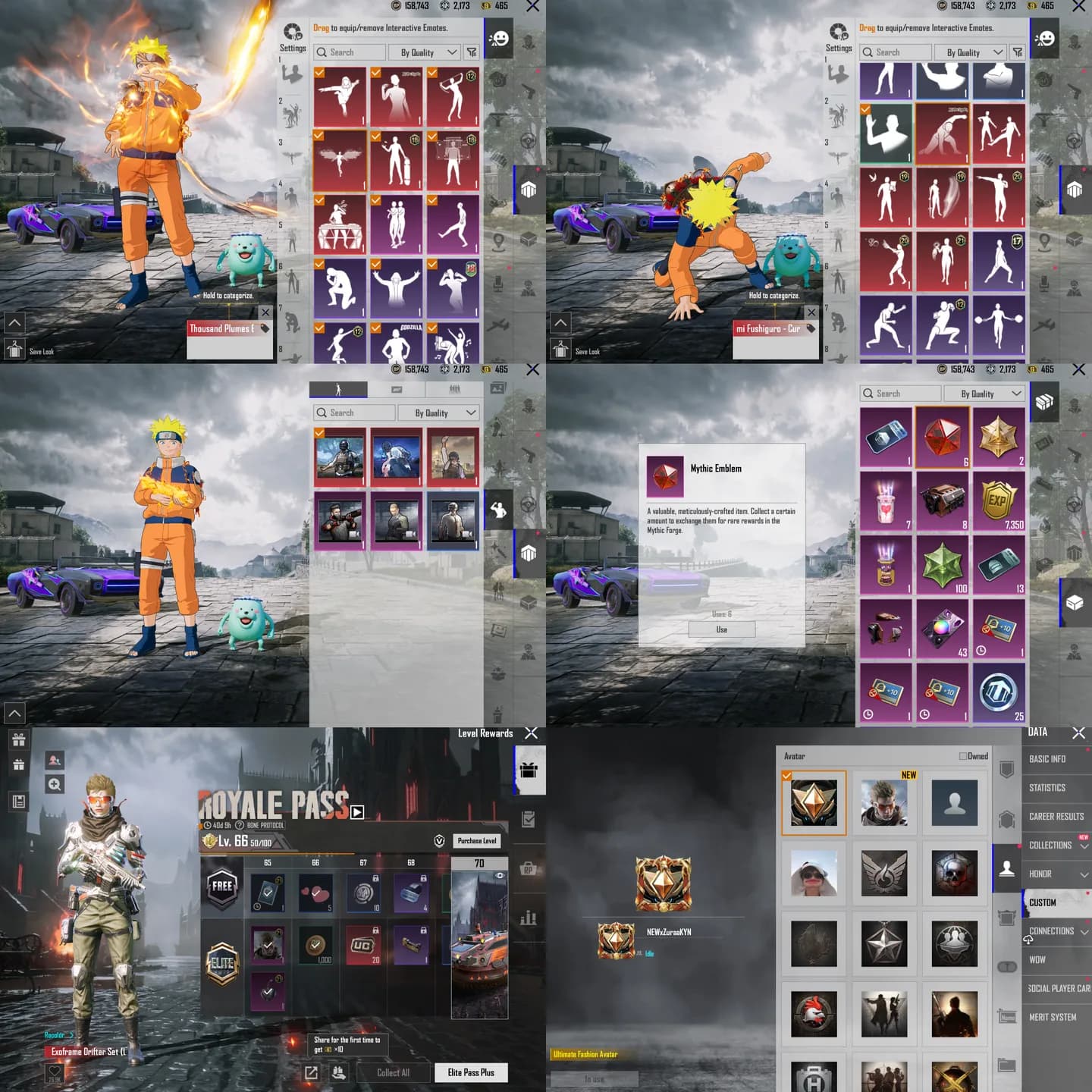 2 Aug Up Lvl 3 + Set Collab + Uc 1067 + Open Rp - 8