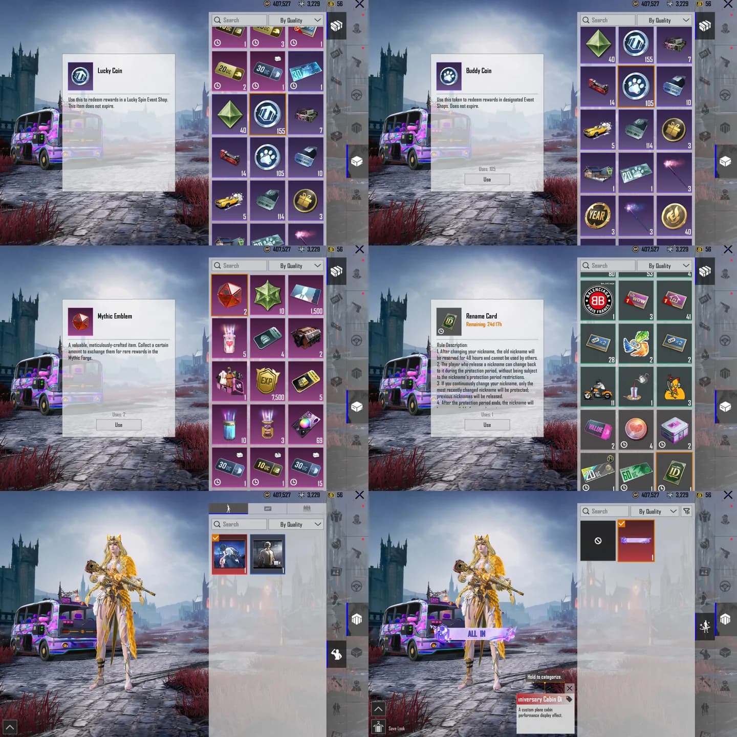 2 Xsuit Bintang 3 + 2 M4 Lvl 5/4 + Rp Prime On - 8