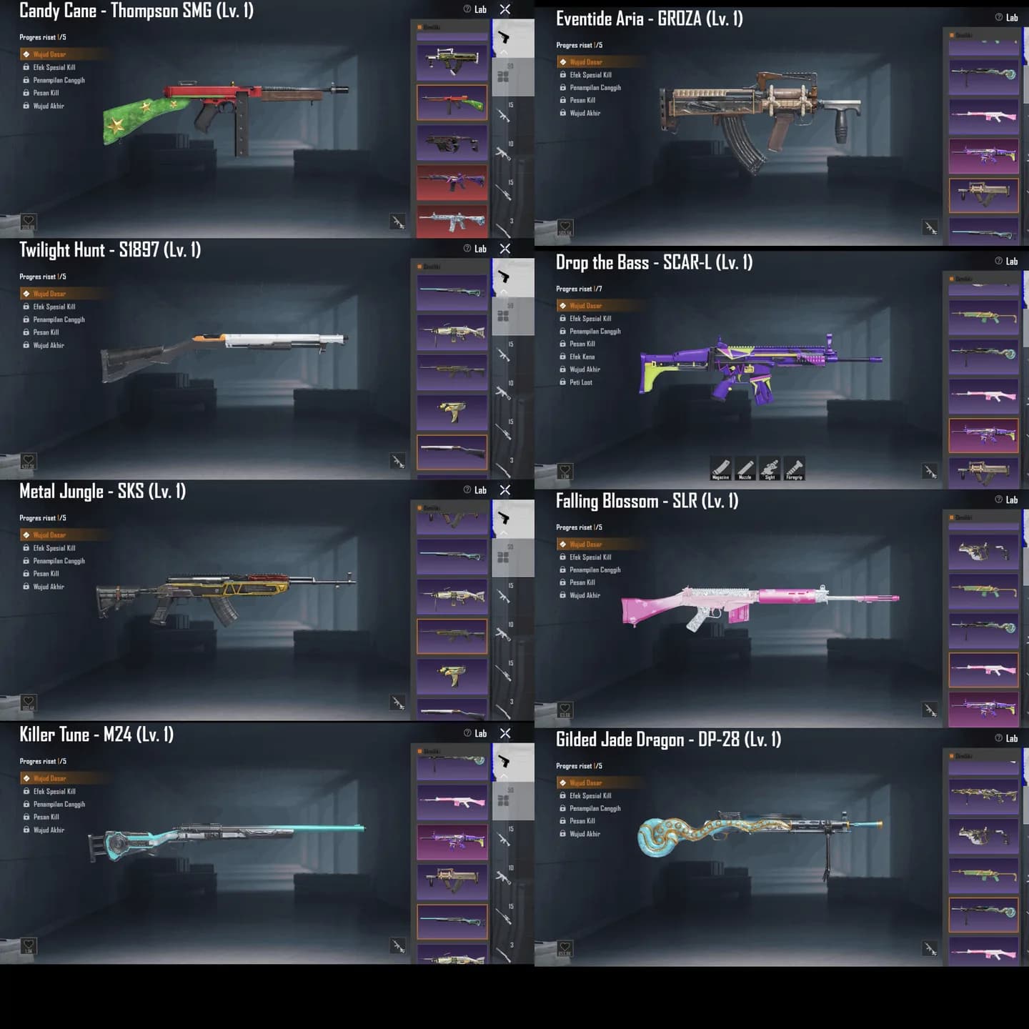 3 M4 Max,4 Xsuit,4 Supercar,aug Abysal Lv.6 - 6