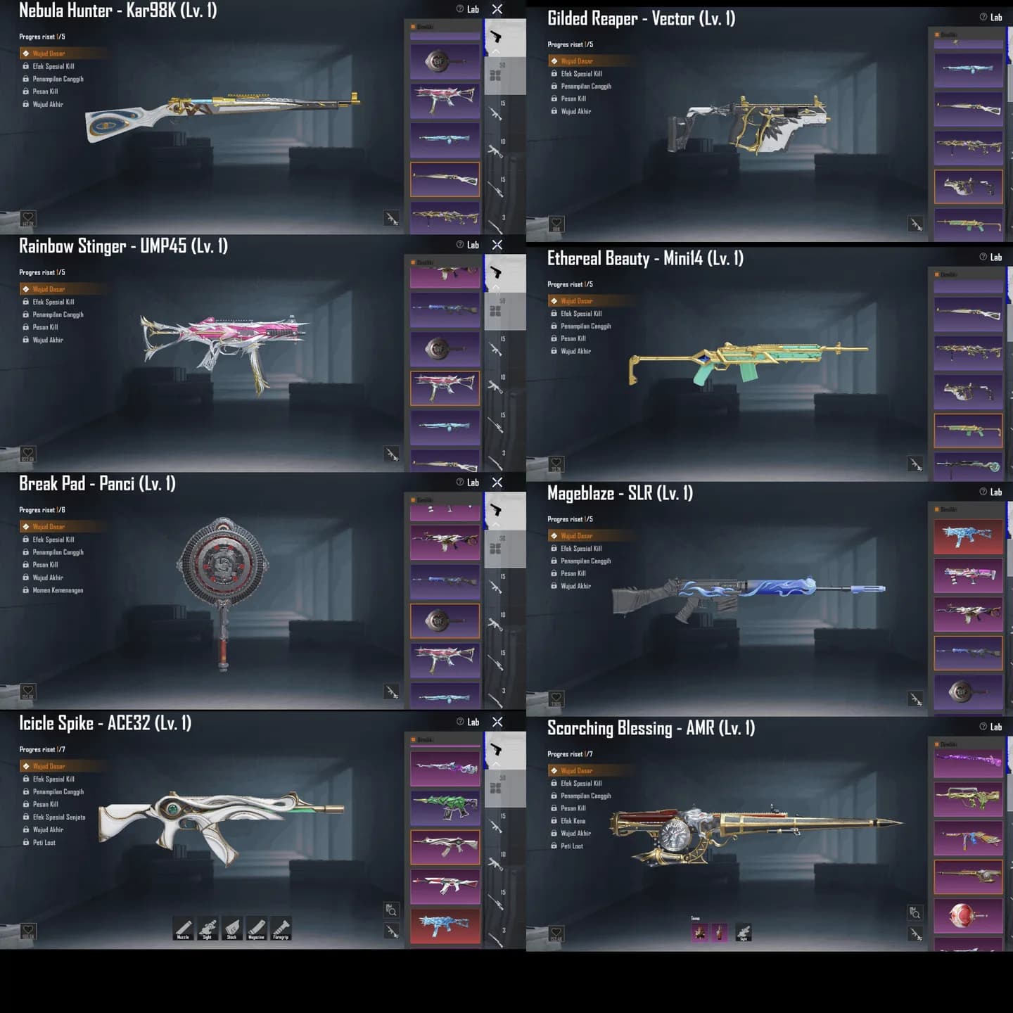 3 M4 Max,4 Xsuit,4 Supercar,aug Abysal Lv.6 - 7