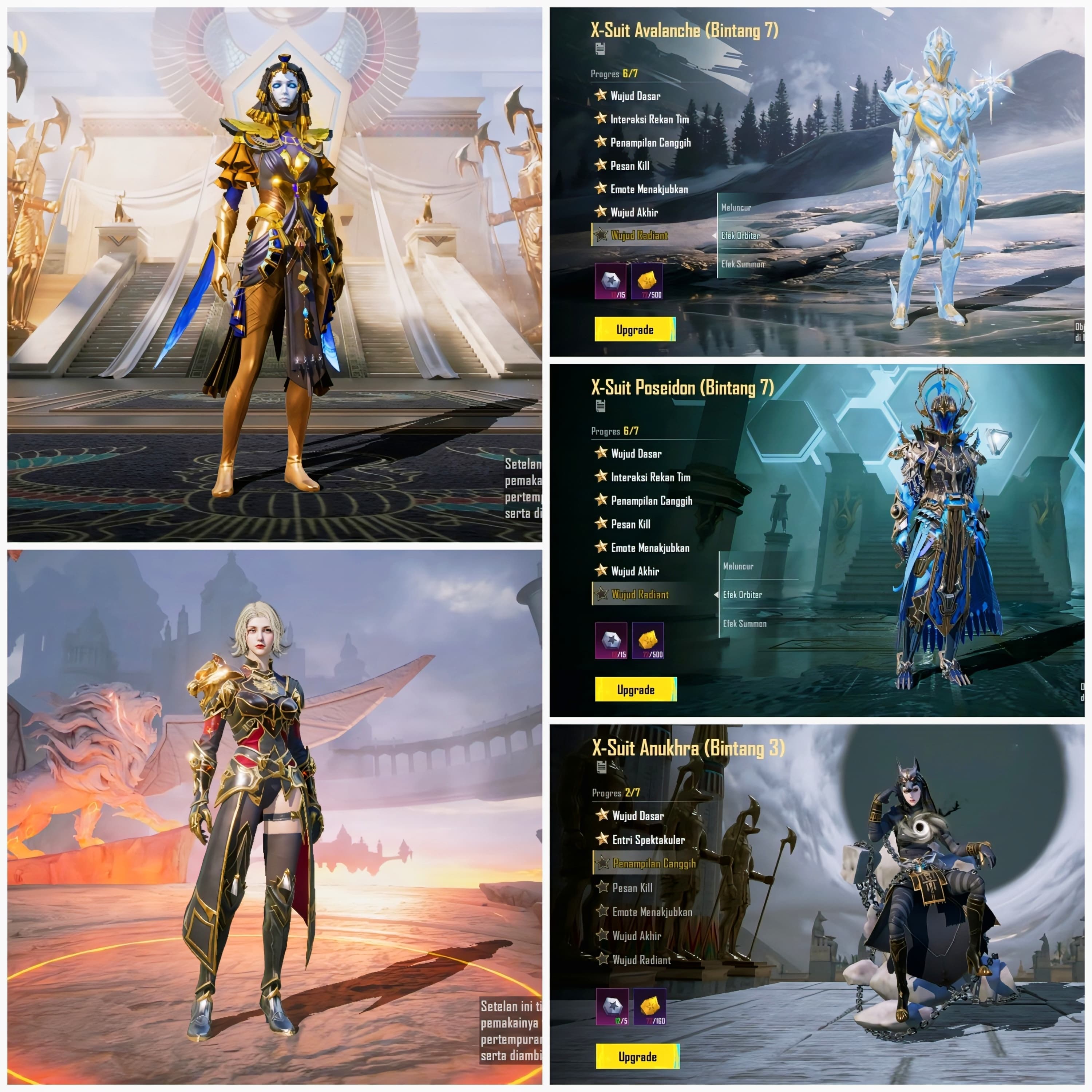 5 X-suit + 54 Weapon Lab + 3 Set Mumi + Sport Car - 1
