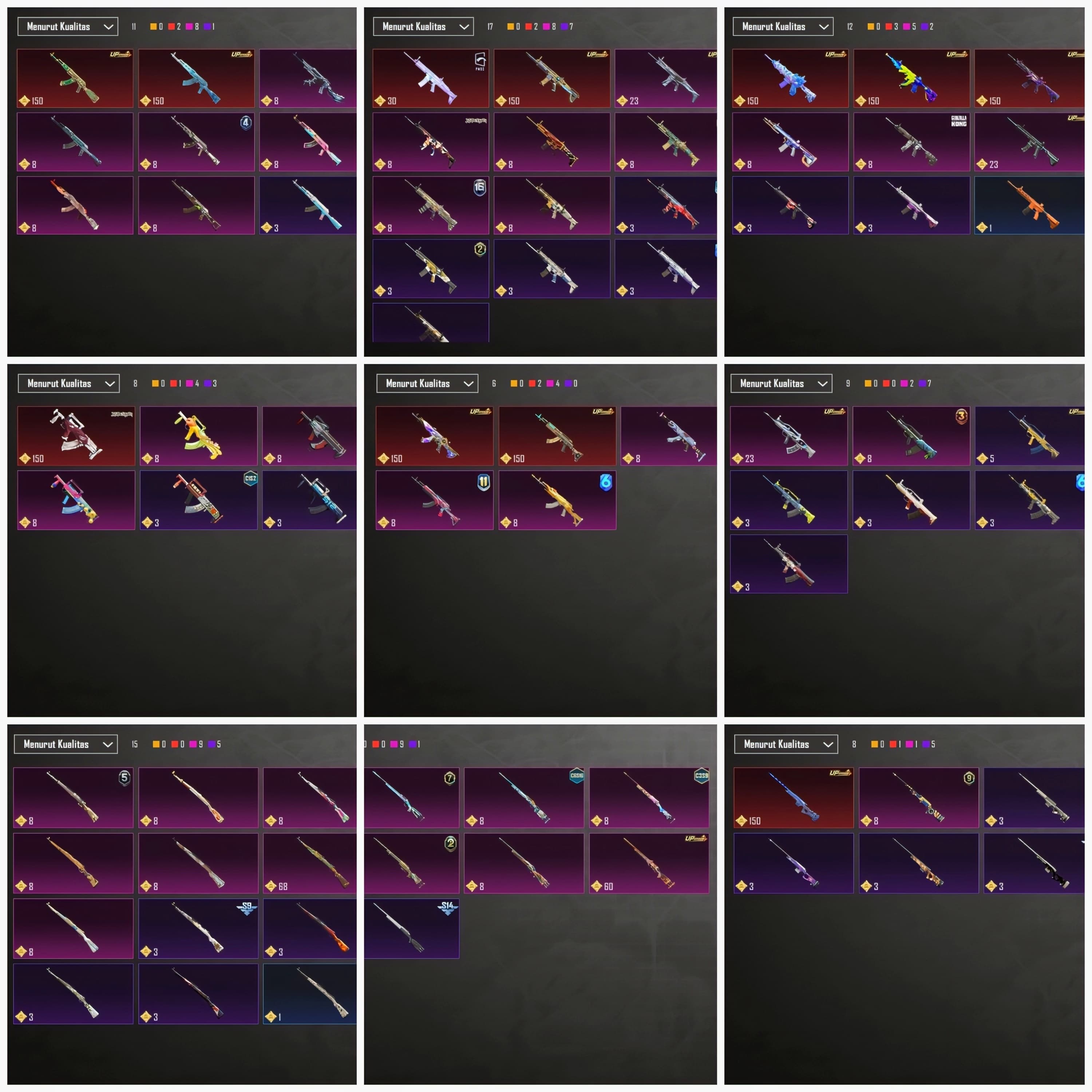 5 X-suit + 54 Weapon Lab + 3 Set Mumi + Sport Car - 3