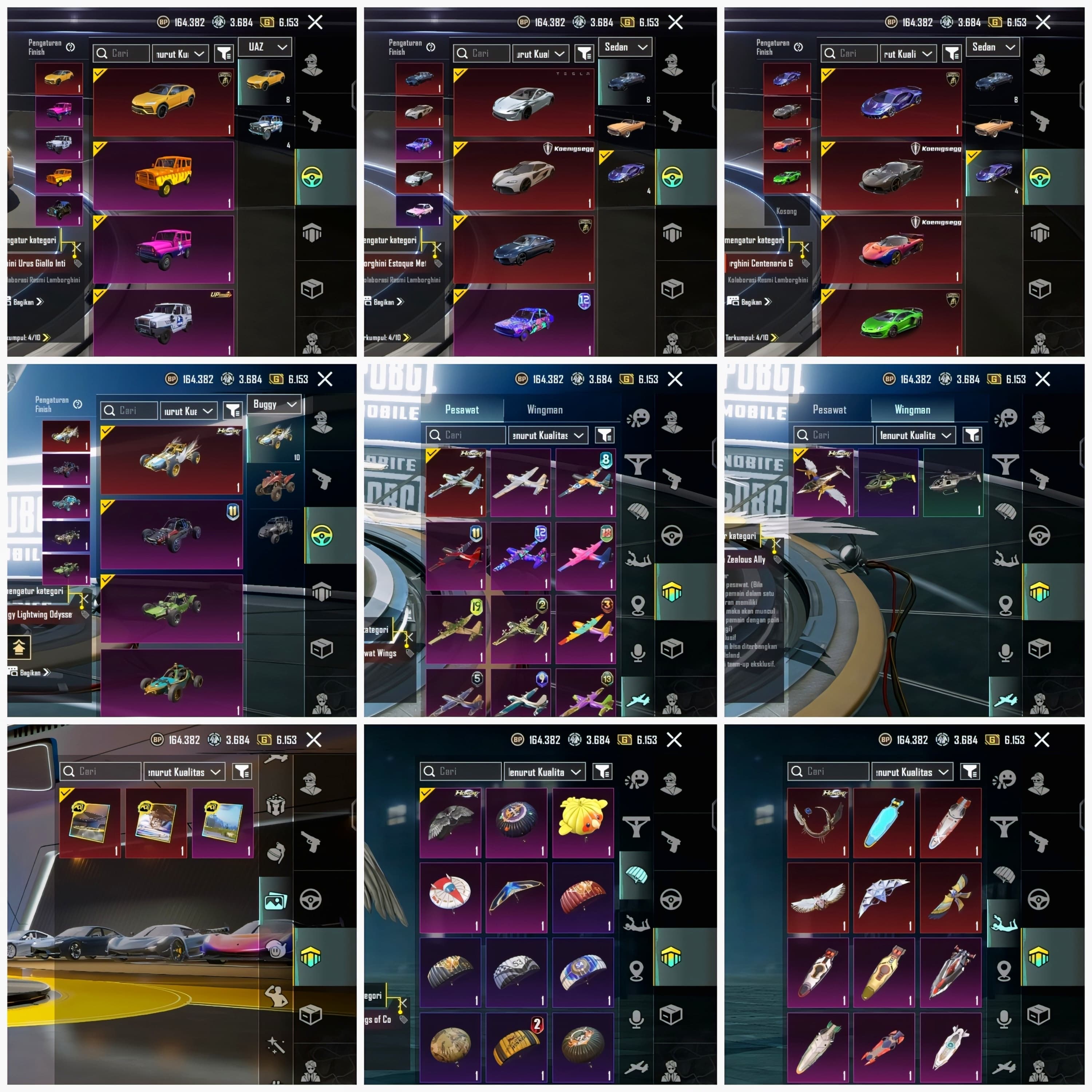 5 X-suit + 54 Weapon Lab + 3 Set Mumi + Sport Car - 7