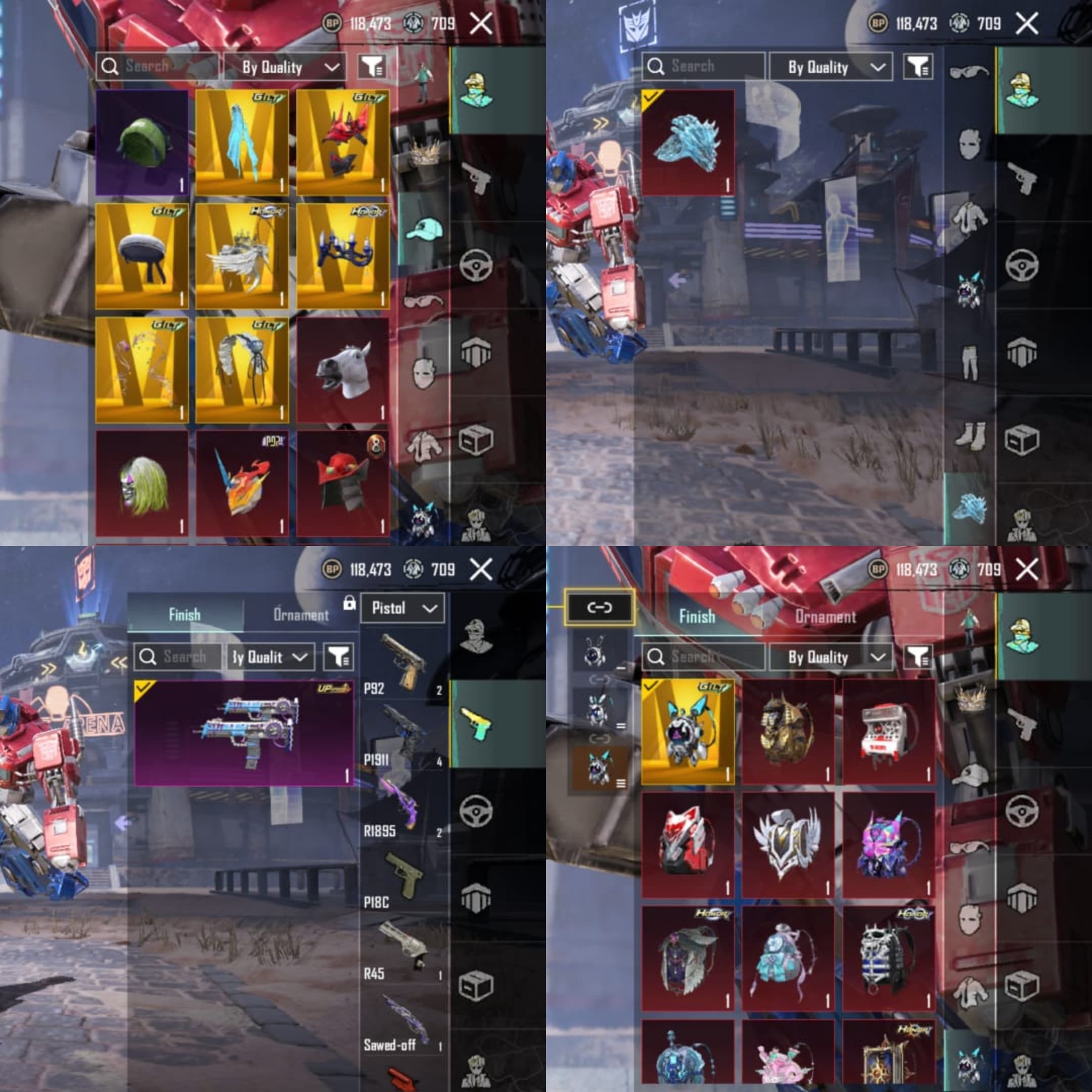 72 Weapon Lab + Helm Inferno + 31 Ultimate - 2