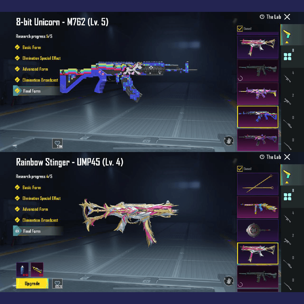 8 Weapon Lab, The Fool + Glacier Set - 2