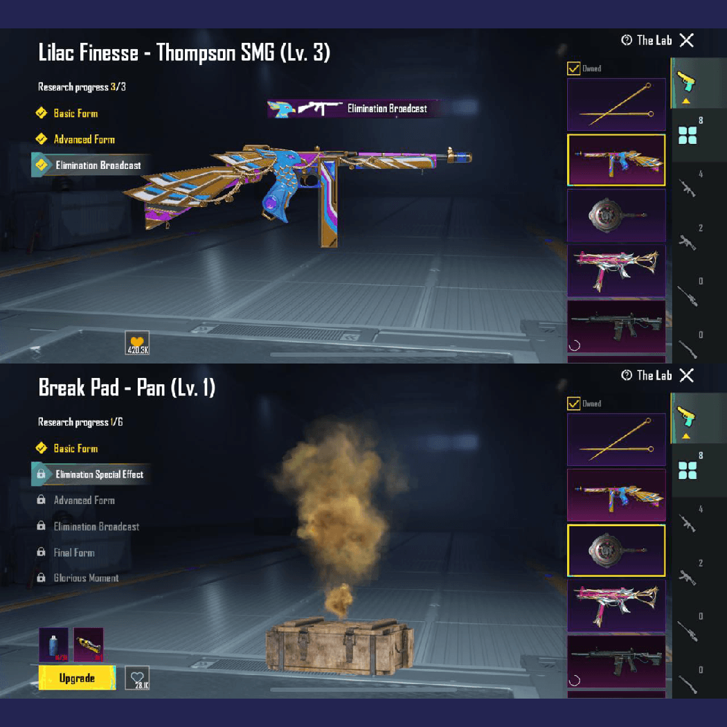 8 Weapon Lab, The Fool + Glacier Set - 3