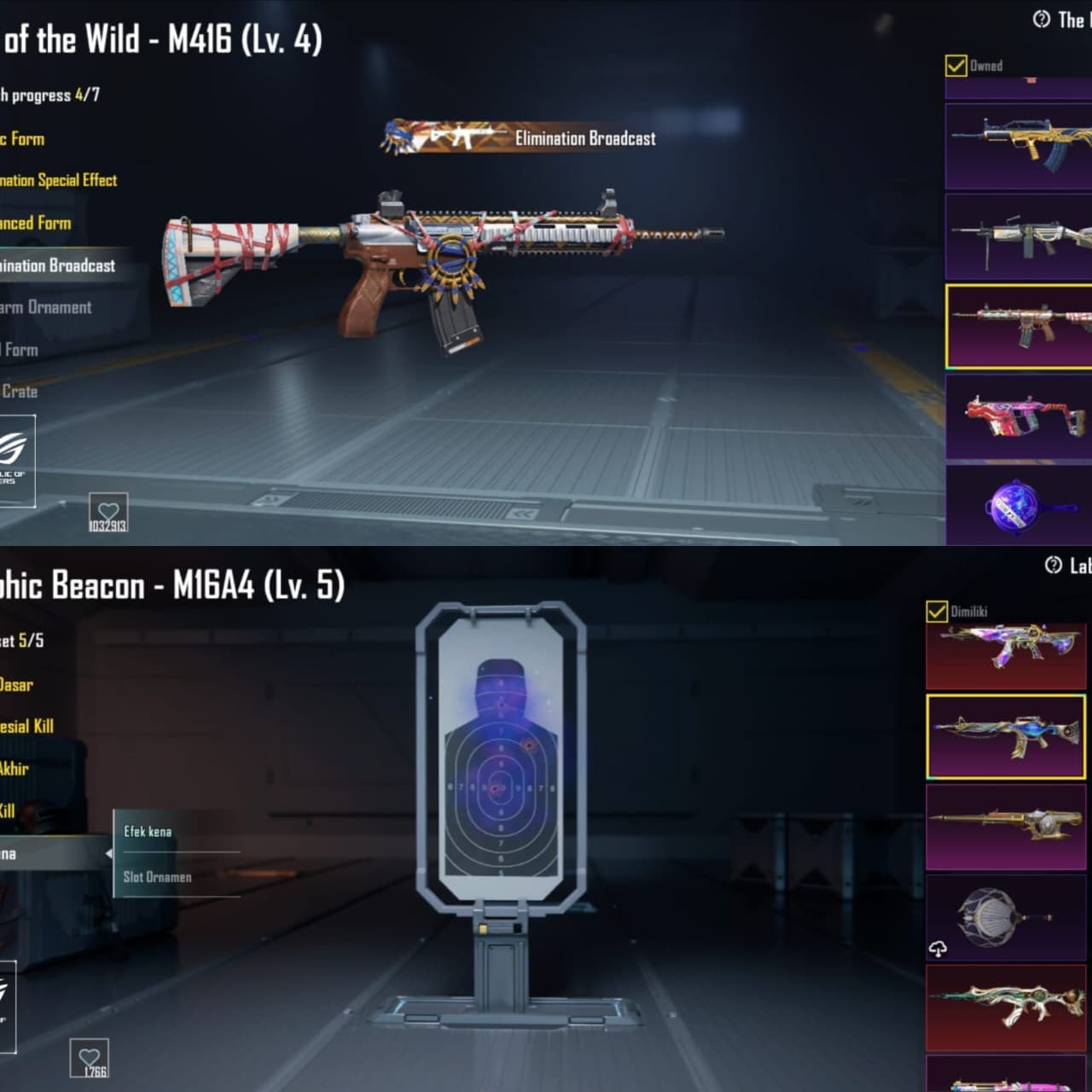 8 Xsuit + 3 Gilt + 3 Supercar + 52 Senjata Lab - 2