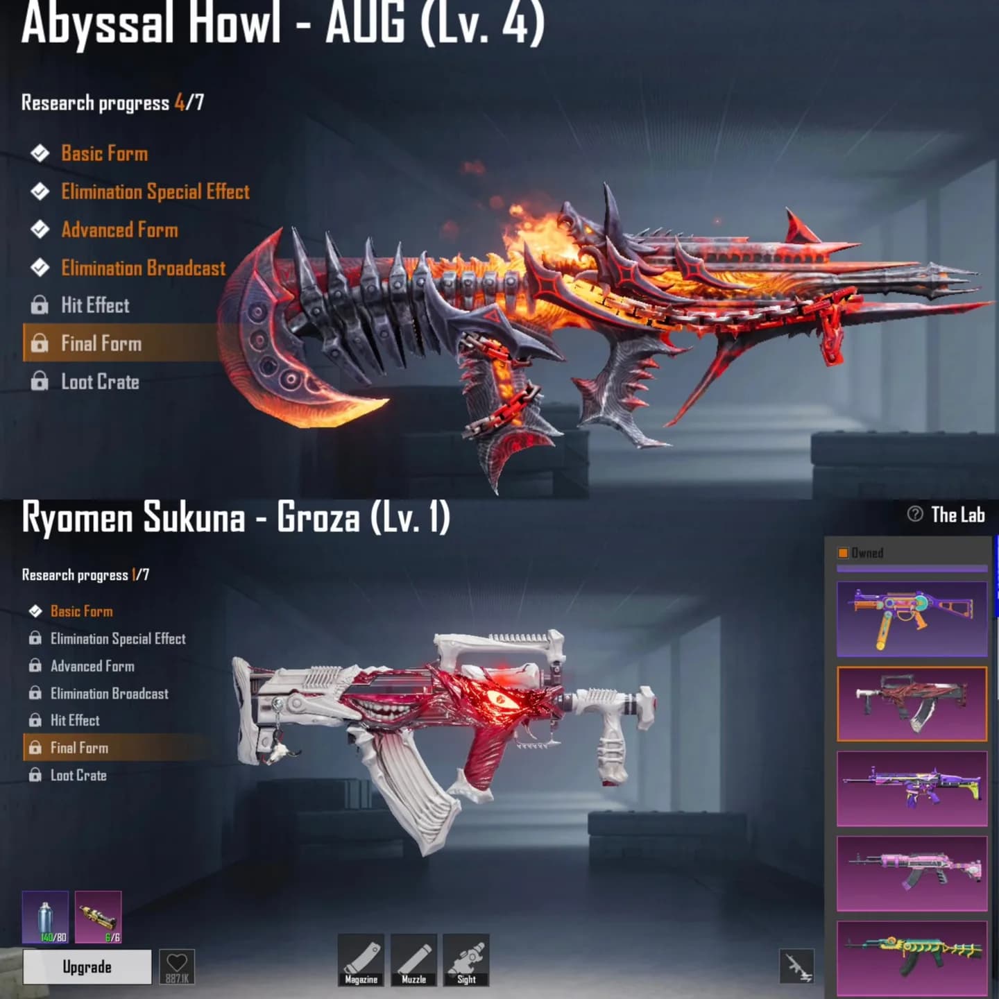 Akm Pulsing Lvl. 5 & M4 Crimson Lvl. 6 + 4 Gilt & 2 Xsuit - 2