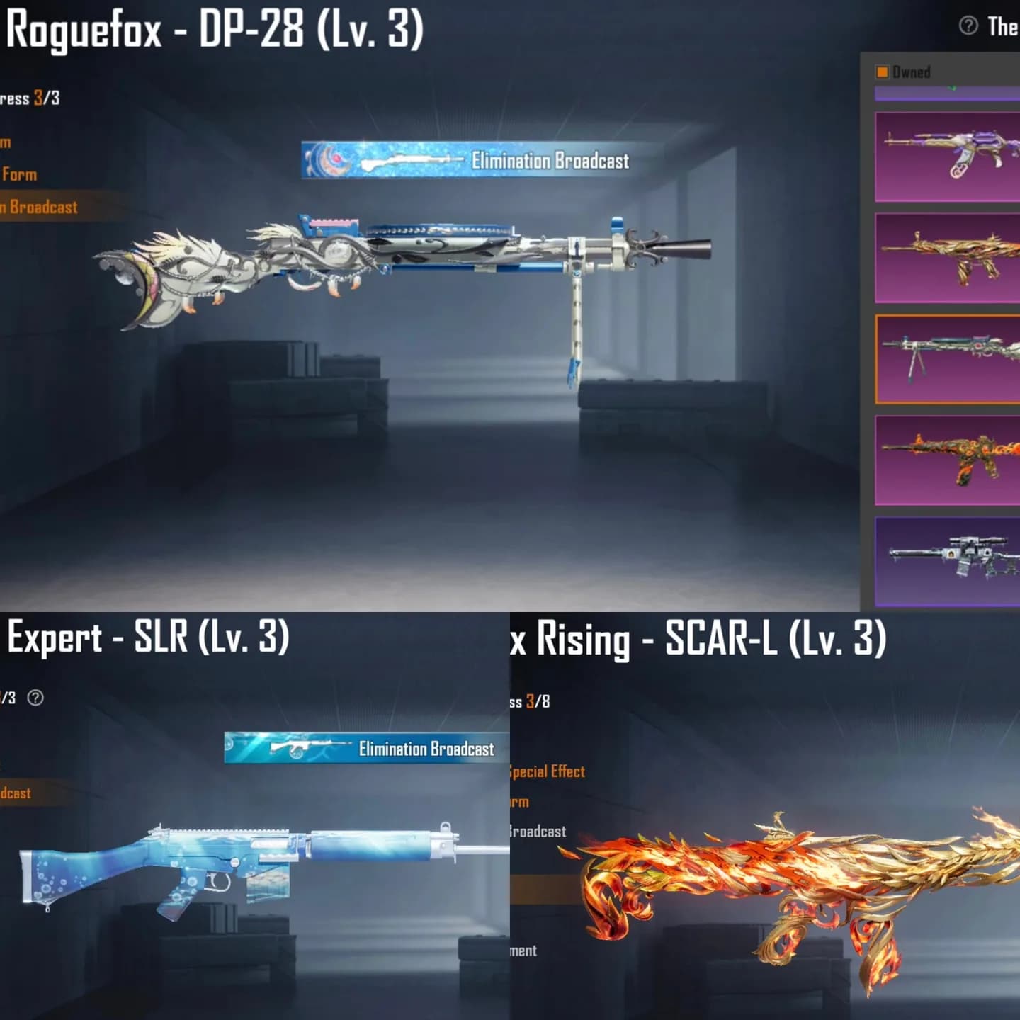 Akm Pulsing Lvl. 5 & M4 Crimson Lvl. 6 + 4 Gilt & 2 Xsuit - 3
