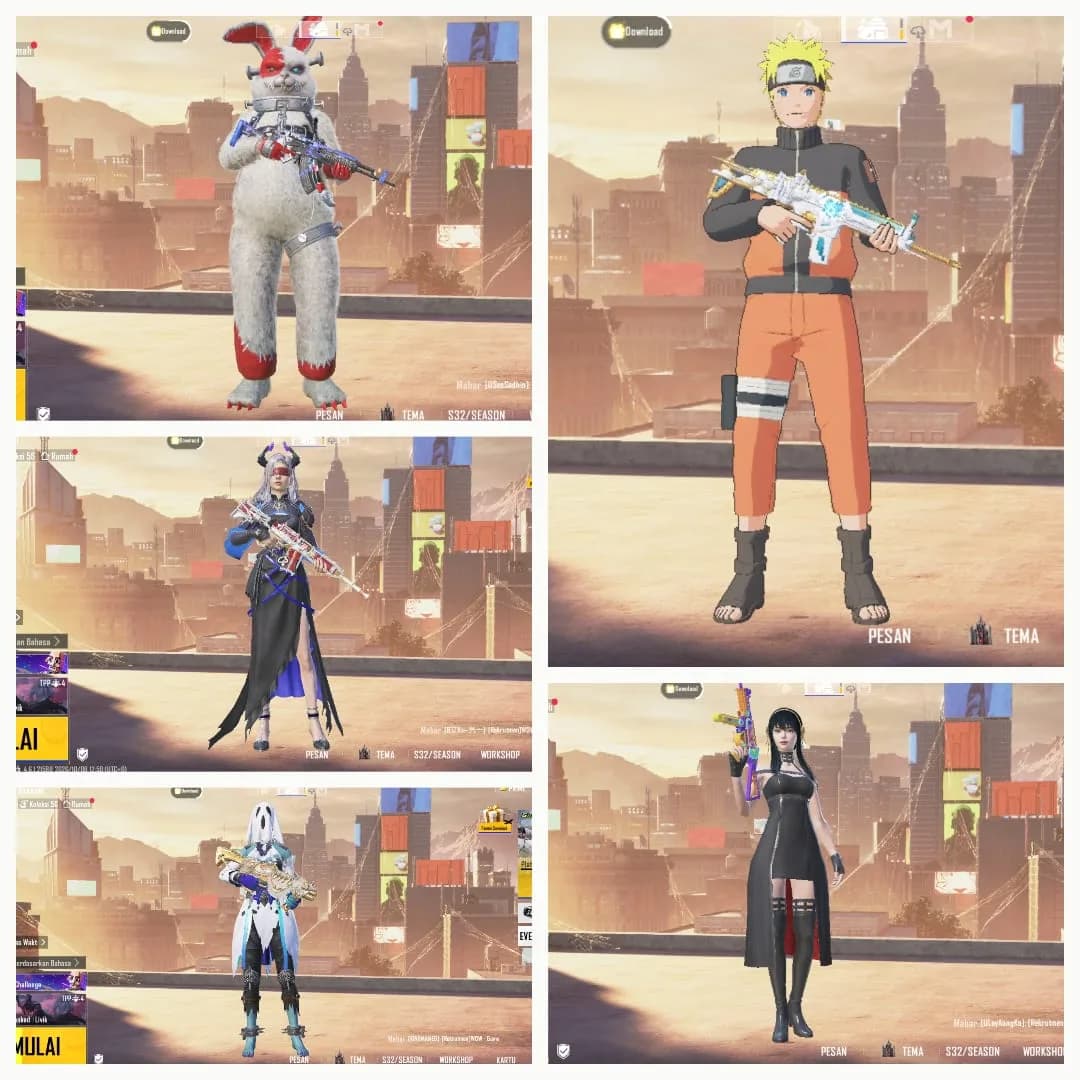 Akun Lvl. 80 & Ump 8 Bit Blast Lvl. 4 - 1