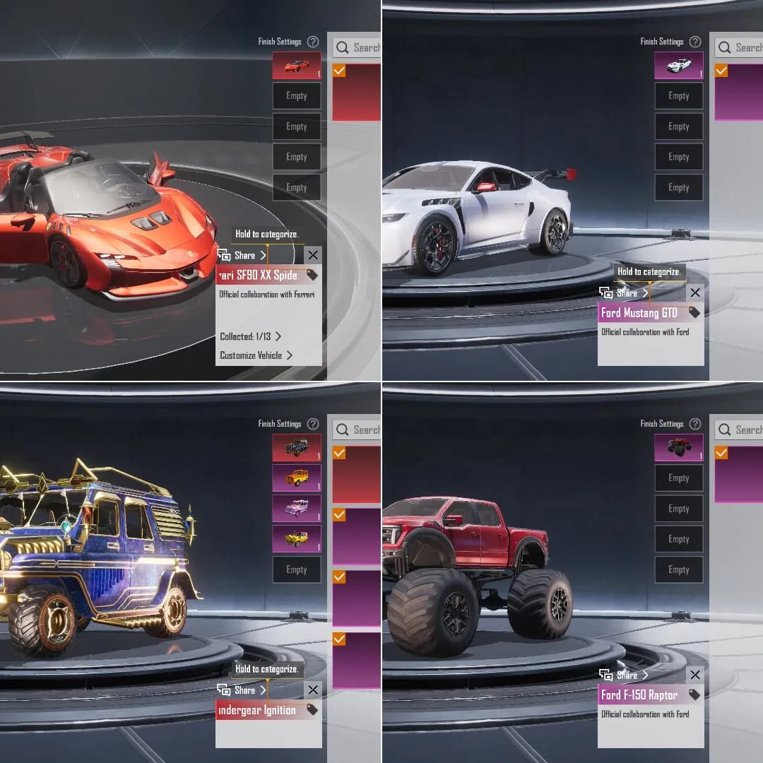 Akun Old S3 40 Lab + 3 Xsuit + 4 Spot Car + 3 Mummy + Conqueror S19 - 5