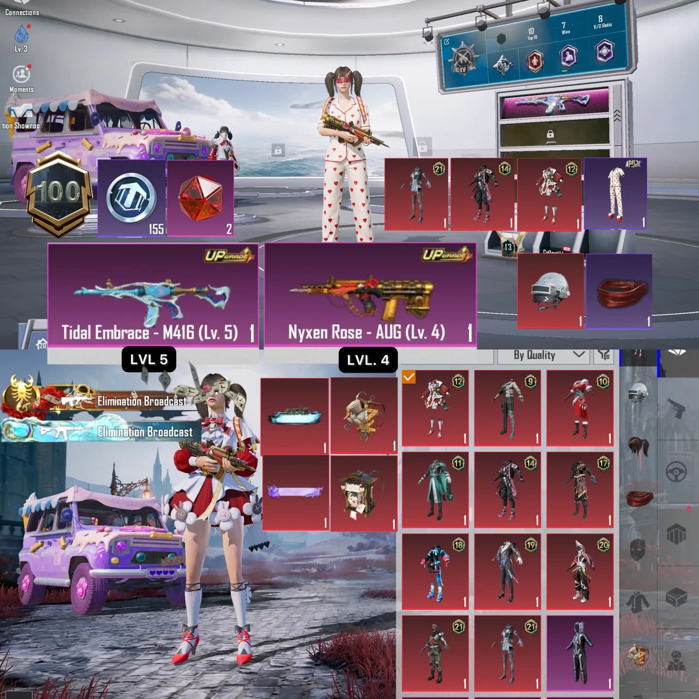Aug Koin Lvl 4 + M4 Tidal Lv 5 + Rp Max Reff