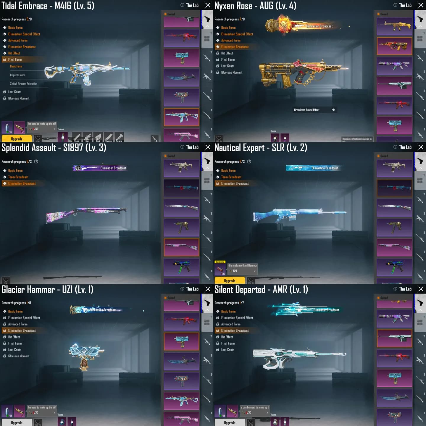 Aug Koin Lvl 4 + M4 Tidal Lv 5 + Rp Max Reff - 4