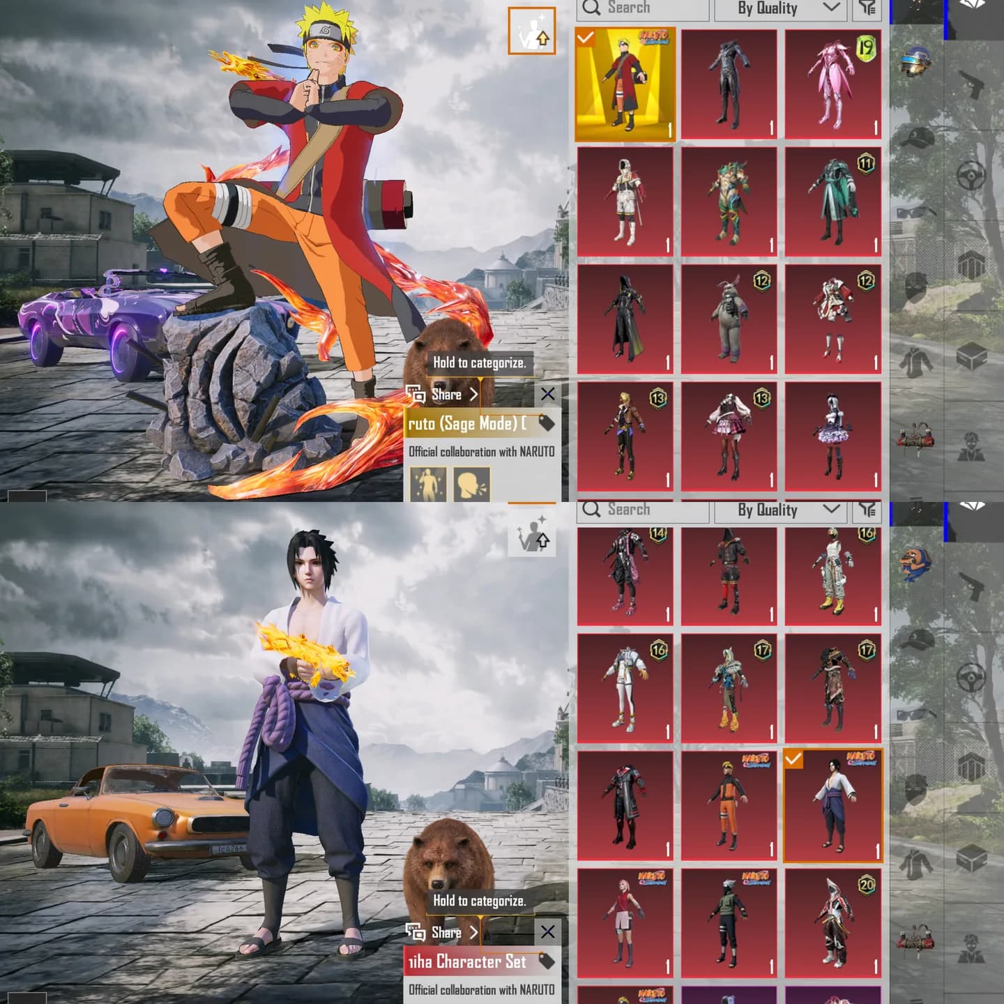 Aug Kyubi Lvl. 4 Kilmes + Set Gilt Naruto & Set Lengkap - 2