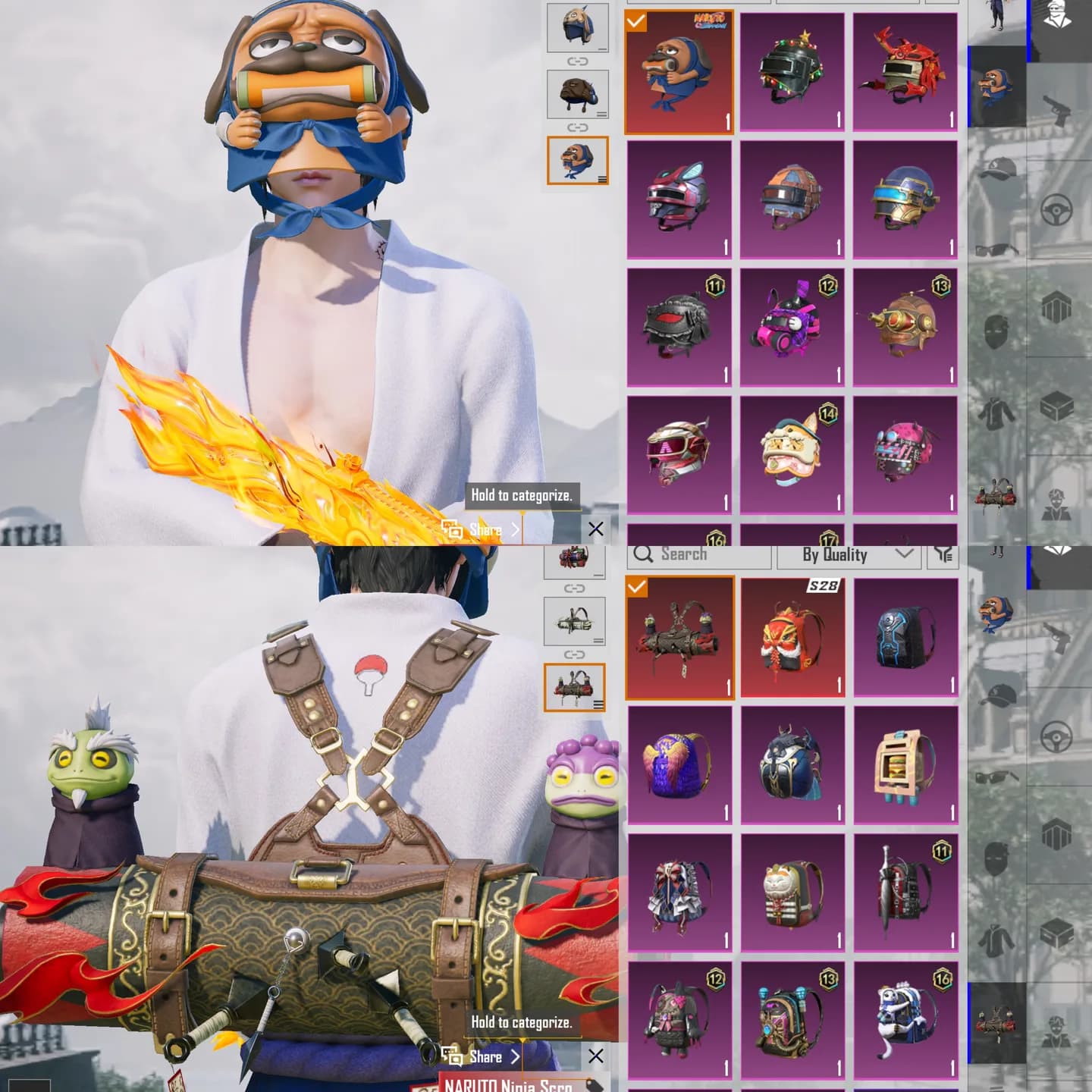 Aug Kyubi Lvl. 4 Kilmes + Set Gilt Naruto & Set Lengkap - 3