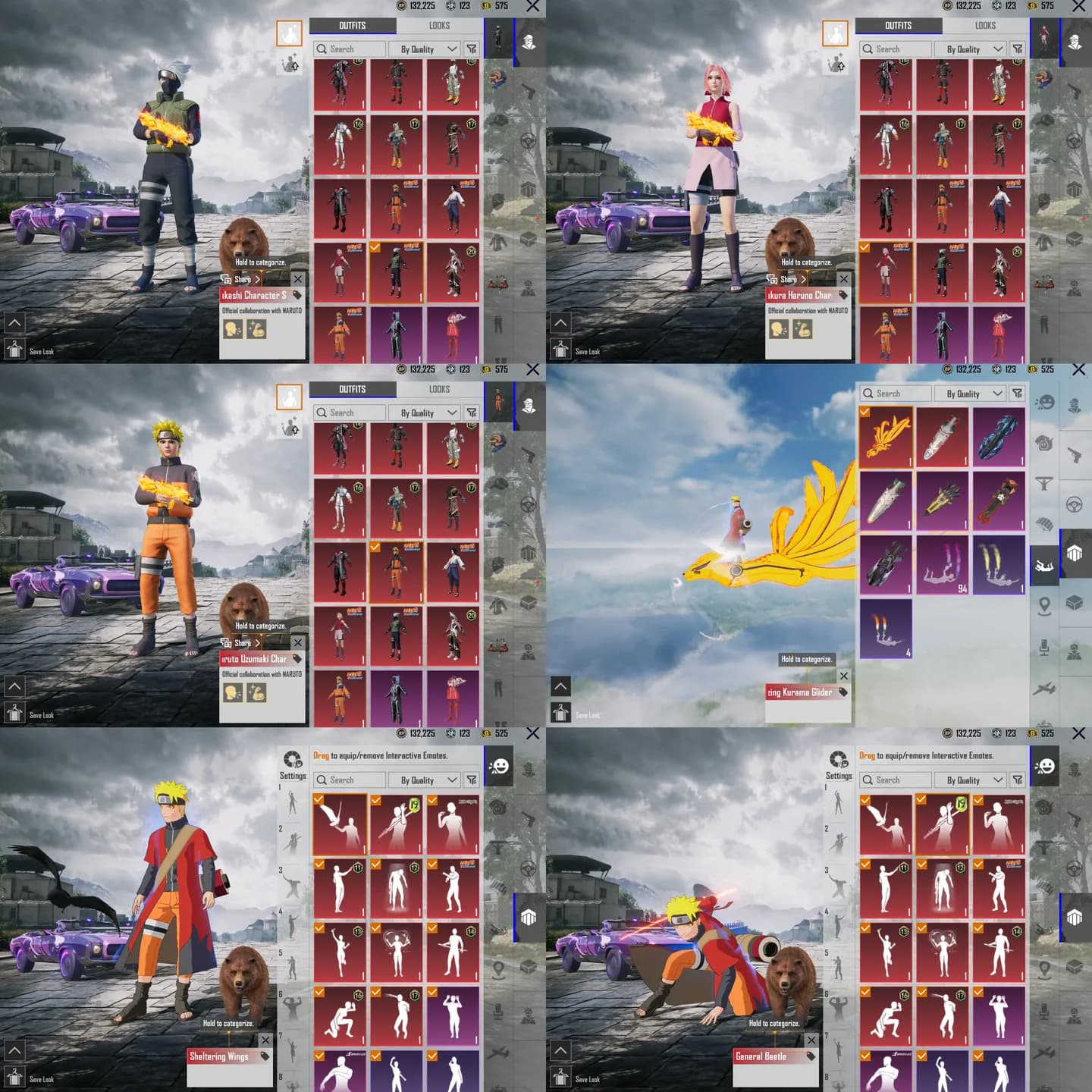 Aug Kyubi Lvl. 4 Kilmes + Set Gilt Naruto & Set Lengkap - 7